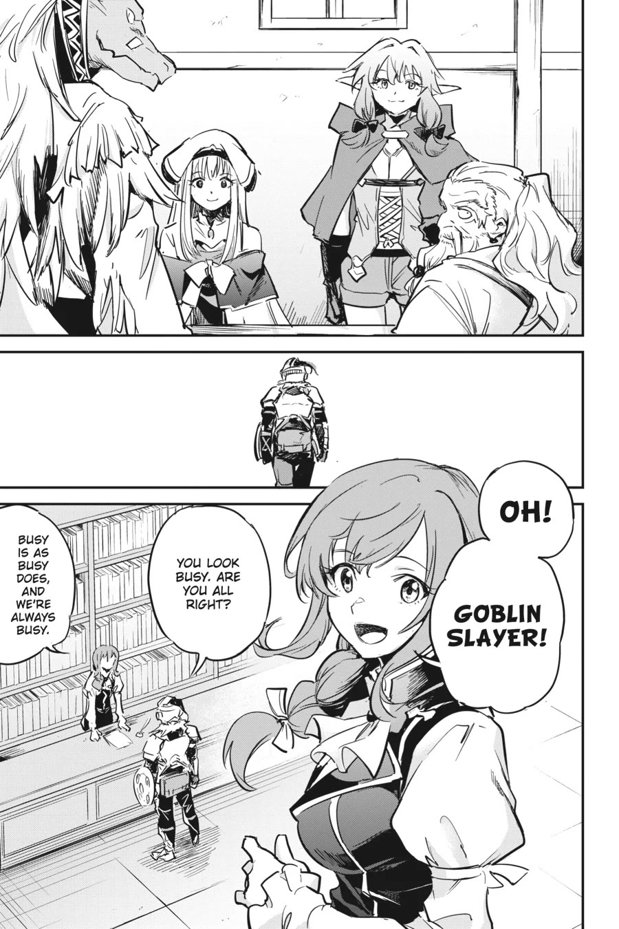 Goblin Slayer! A Day in the Life chapter 18 page 21
