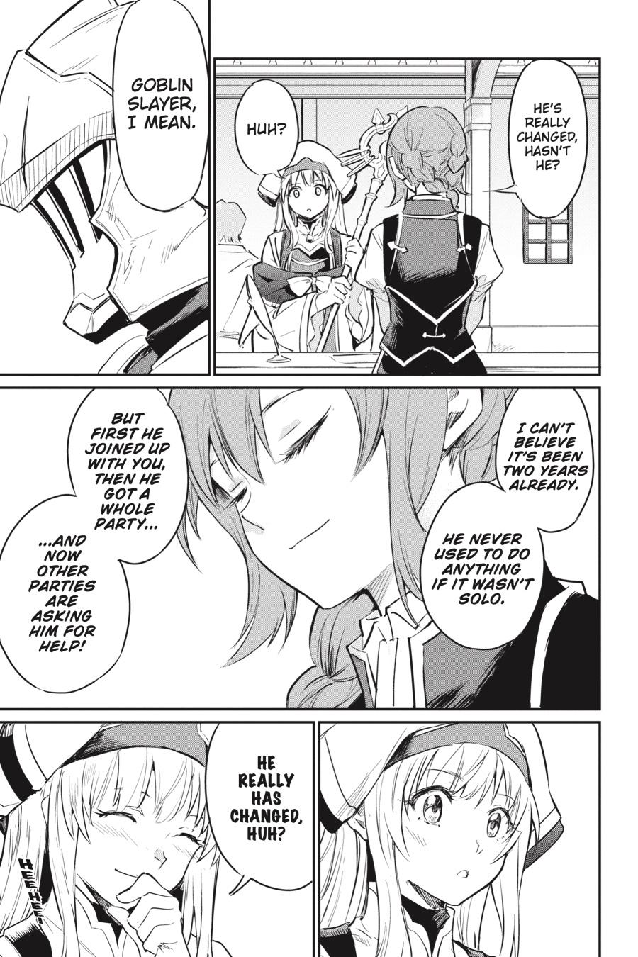 Goblin Slayer! A Day in the Life chapter 2 page 12