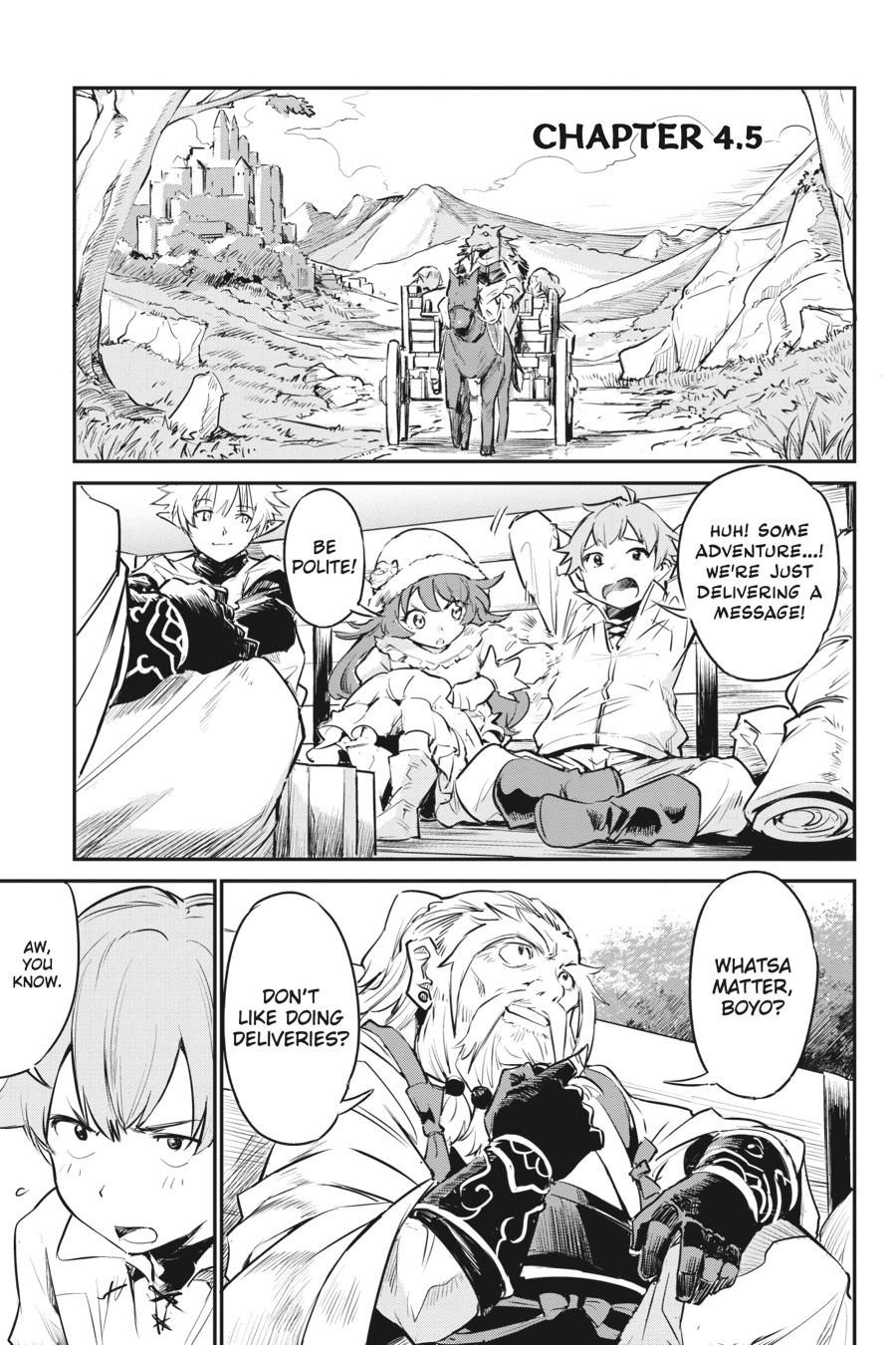 Goblin Slayer! A Day in the Life chapter 4.5 page 1