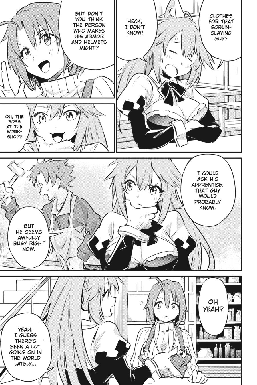 Goblin Slayer! A Day in the Life chapter 5 page 16