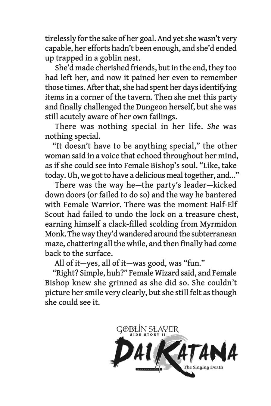 Goblin Slayer Gaiden 2: Tsubanari no Daikatana chapter 10 page 44