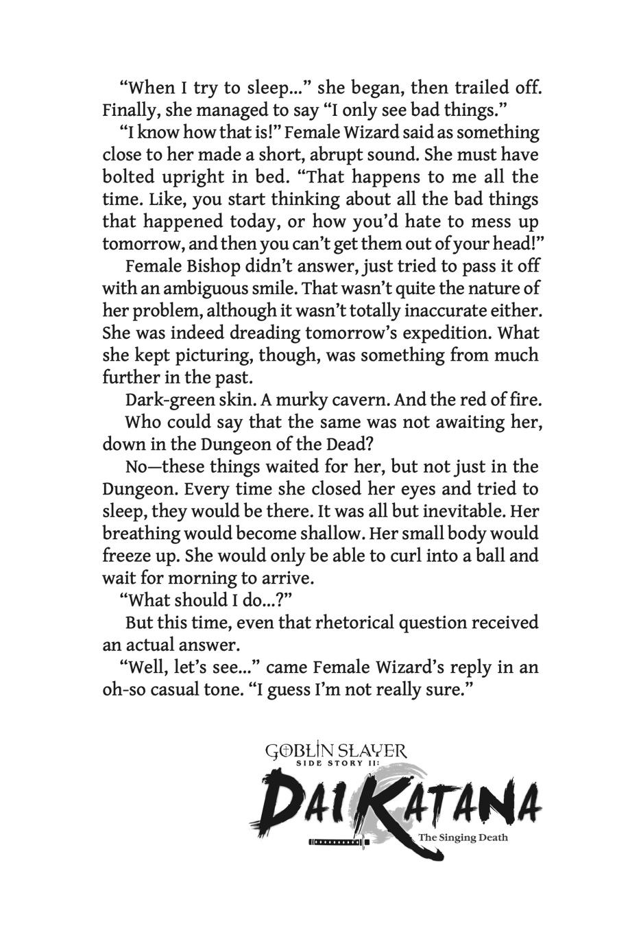 Goblin Slayer Gaiden 2: Tsubanari no Daikatana chapter 10 page 46