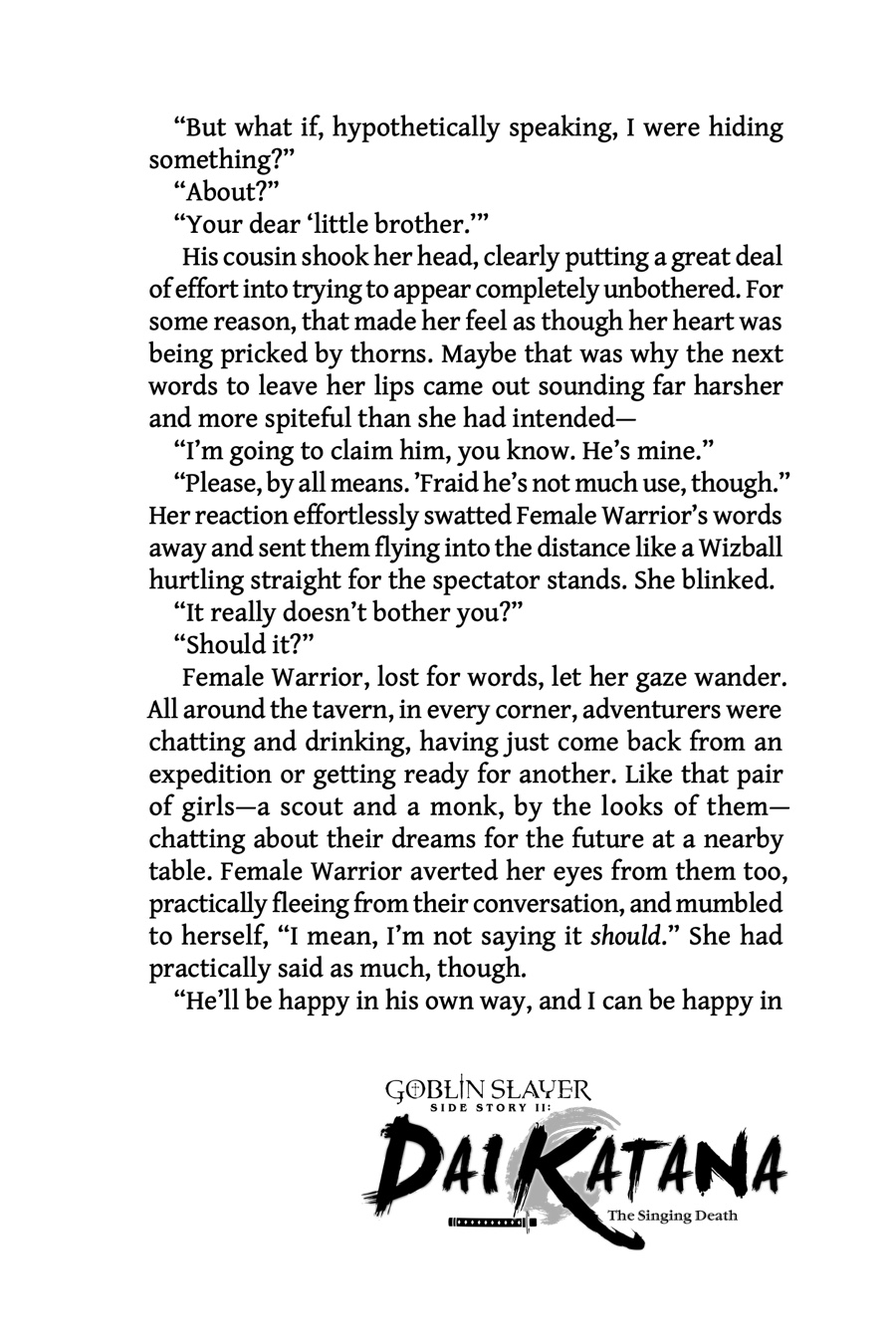 Goblin Slayer Gaiden 2: Tsubanari no Daikatana chapter 15 page 41