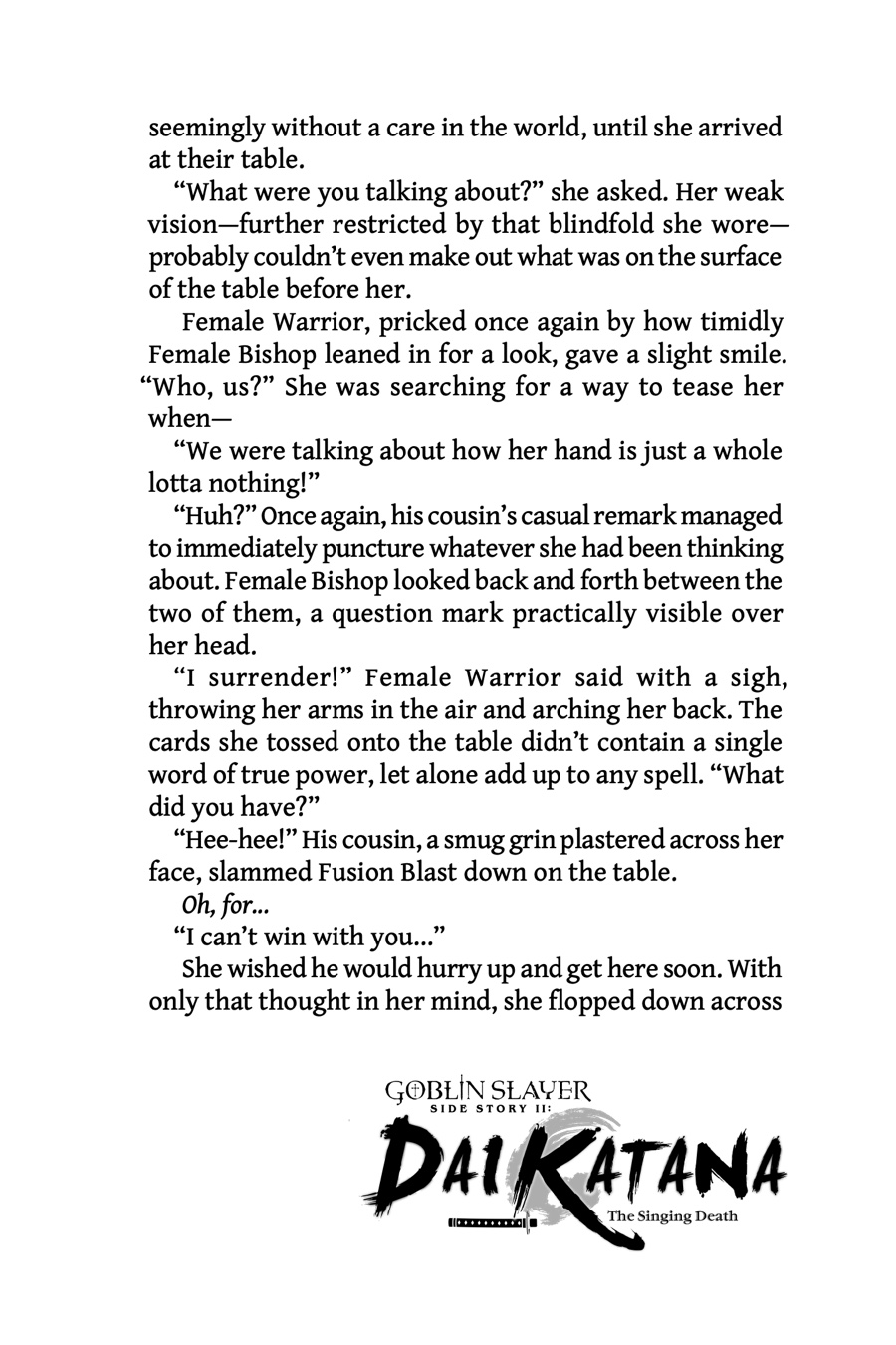 Goblin Slayer Gaiden 2: Tsubanari no Daikatana chapter 15 page 43