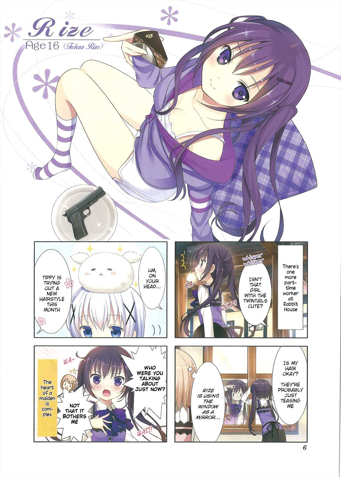 Gochuumon wa Usagi Desu ka? chapter 1 page 6