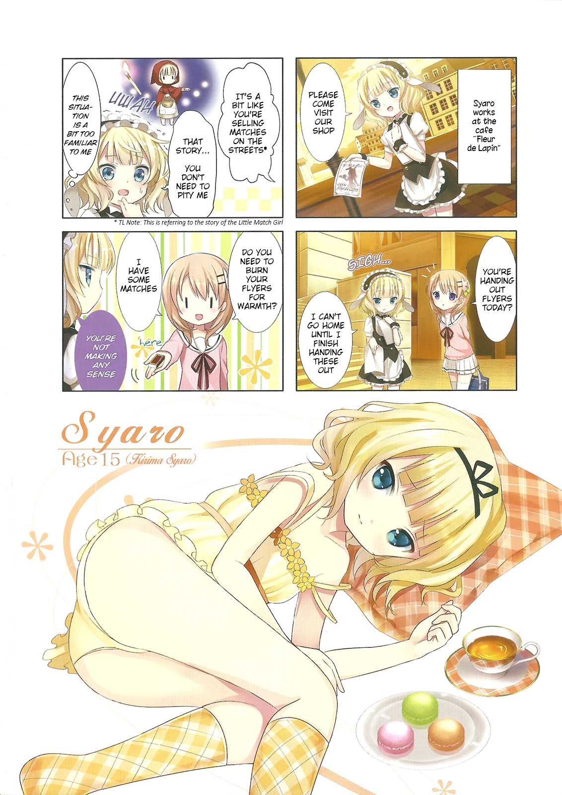 Gochuumon wa Usagi Desu ka? chapter 1 page 8