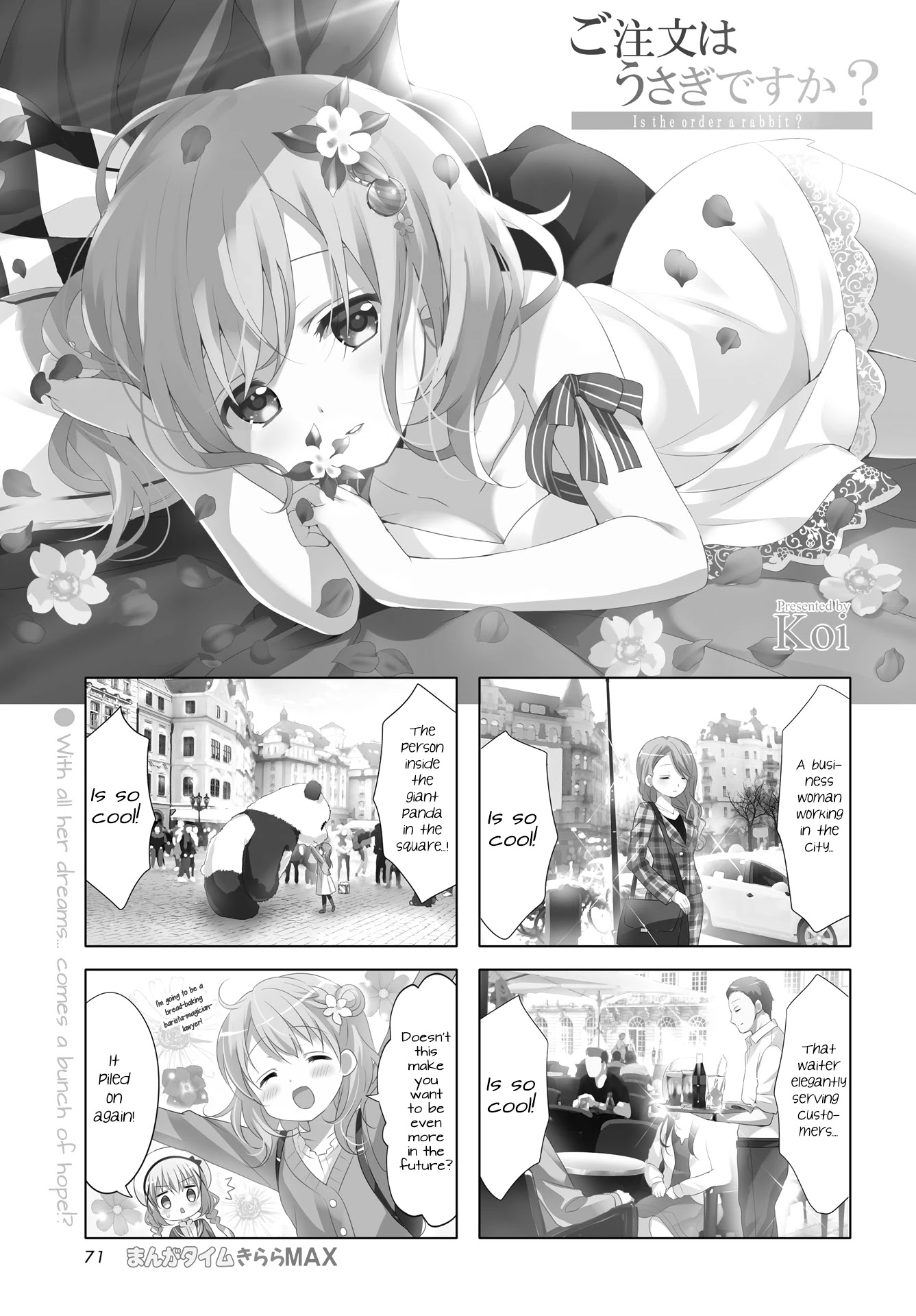 Gochuumon wa Usagi Desu ka? chapter 100 page 1