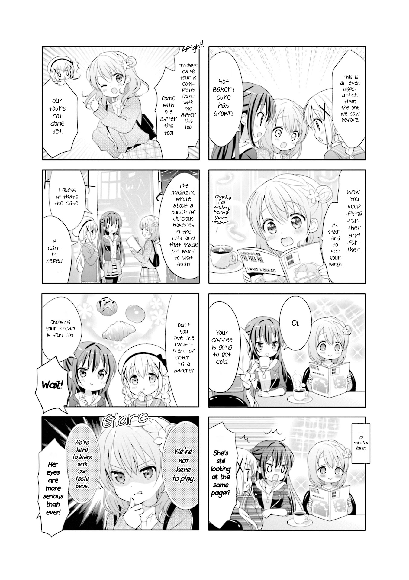 Gochuumon wa Usagi Desu ka? chapter 100 page 3