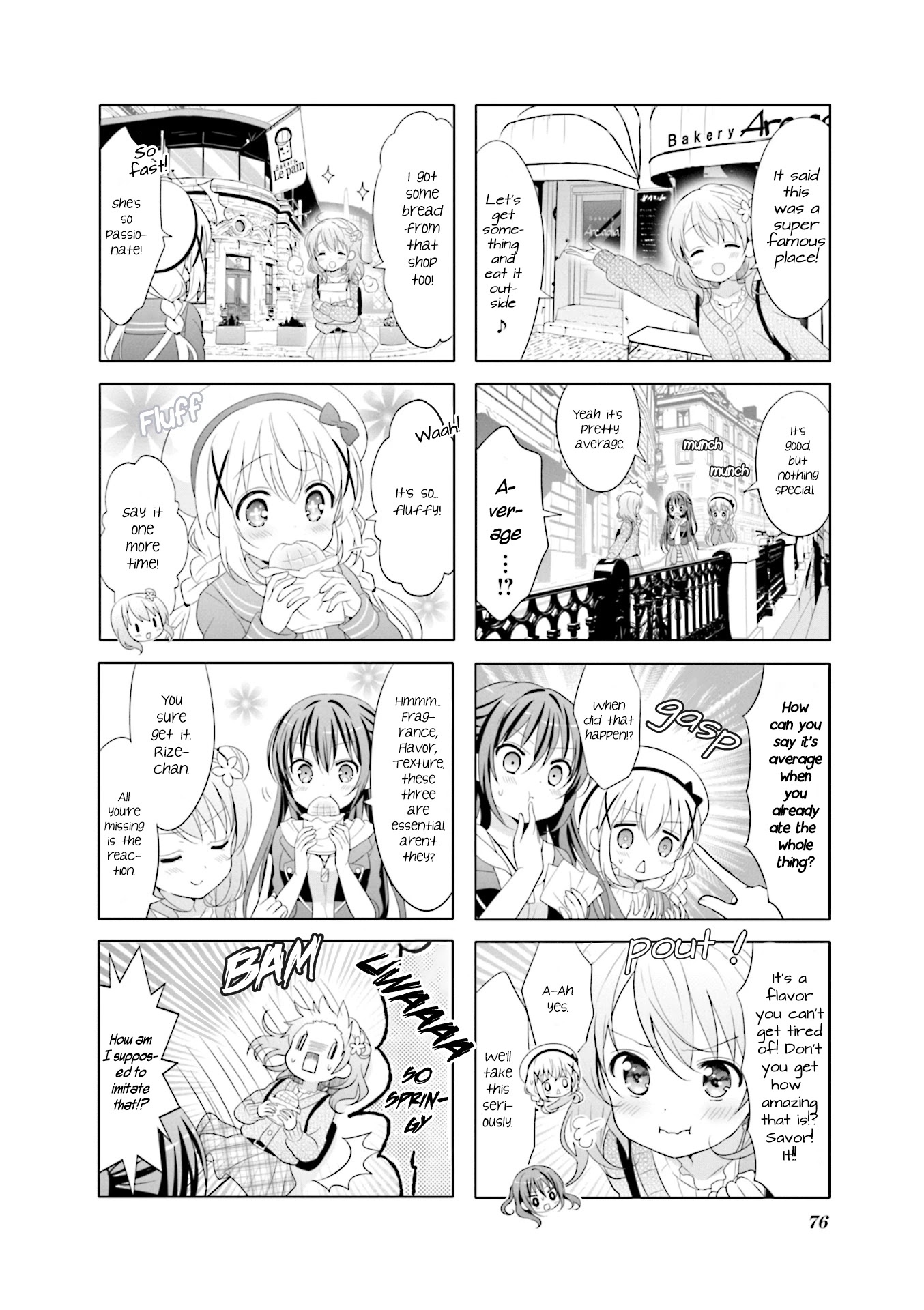 Gochuumon wa Usagi Desu ka? chapter 100 page 4