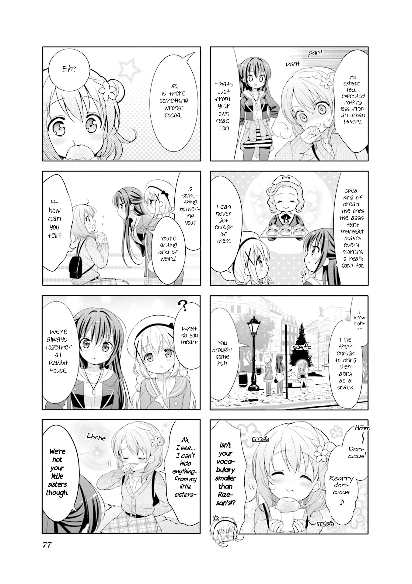 Gochuumon wa Usagi Desu ka? chapter 100 page 5