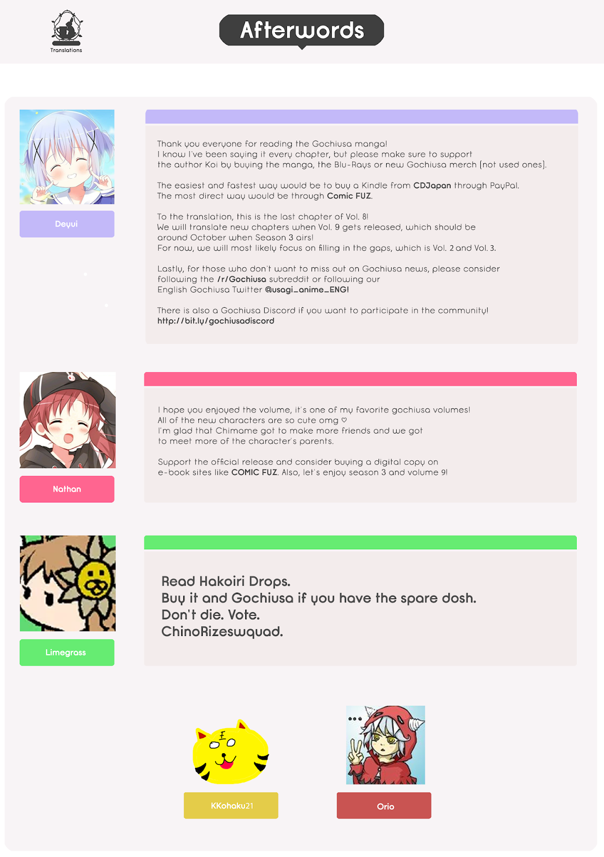 Gochuumon wa Usagi Desu ka? chapter 104 page 13