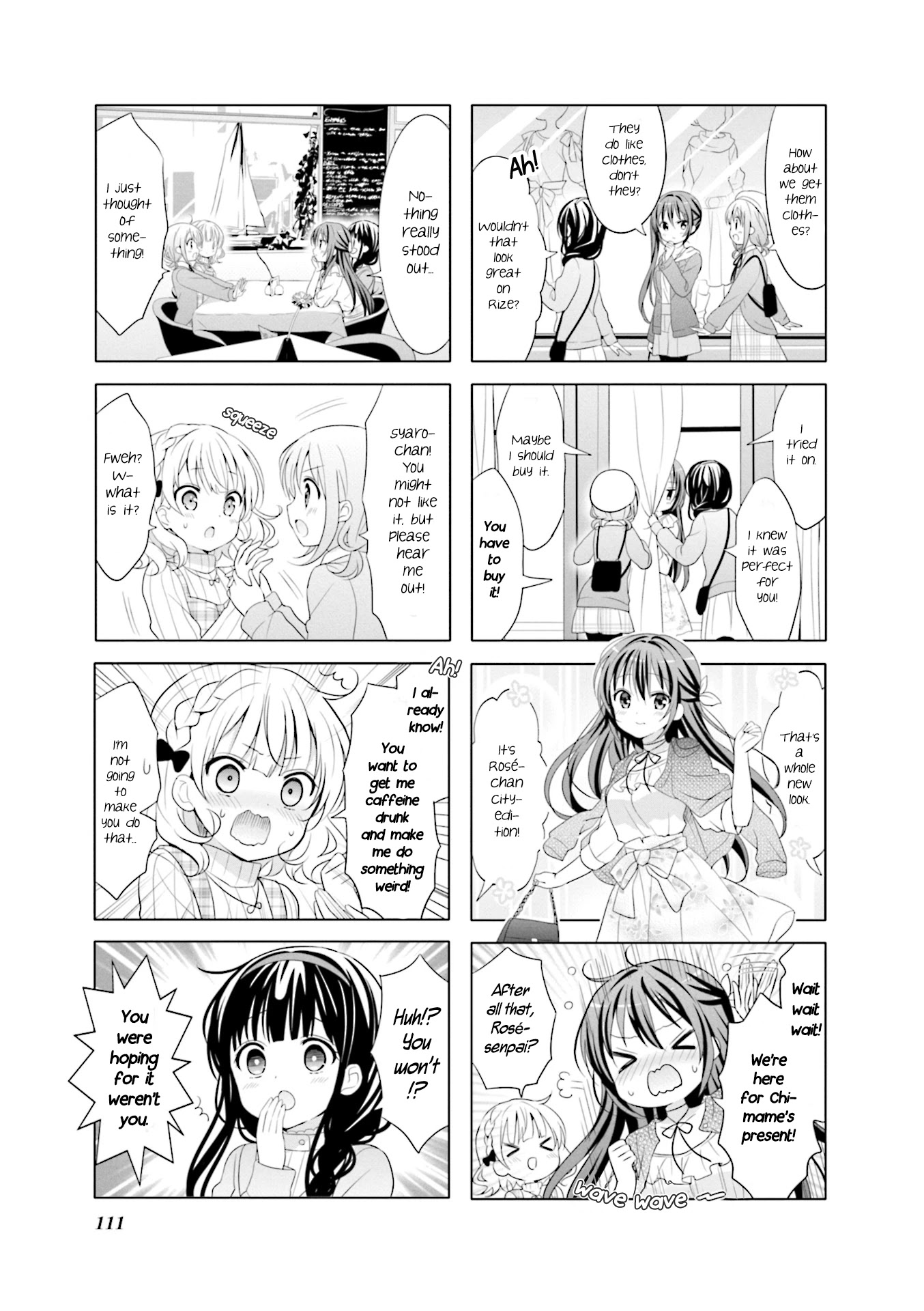 Gochuumon wa Usagi Desu ka? chapter 104 page 3