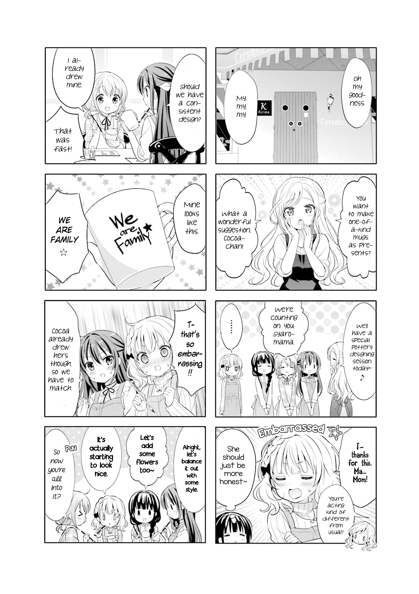 Gochuumon wa Usagi Desu ka? chapter 104 page 4