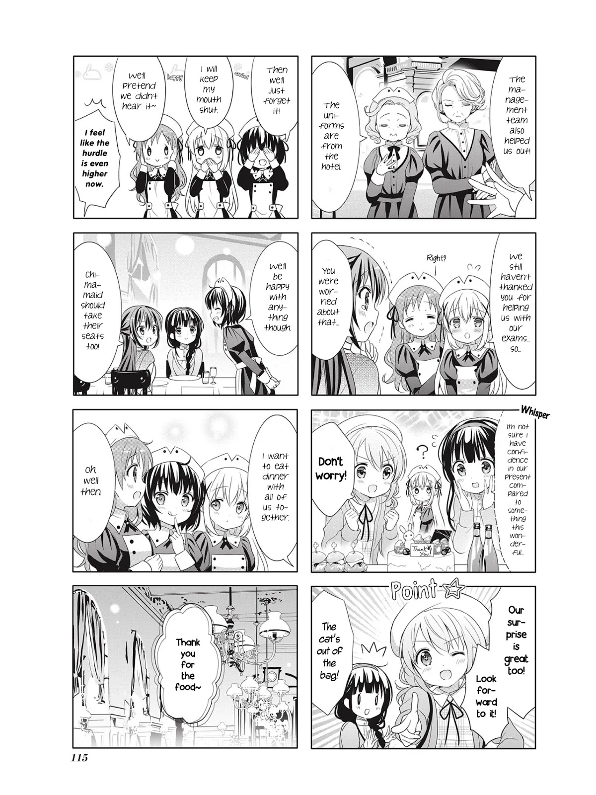 Gochuumon wa Usagi Desu ka? chapter 104 page 7