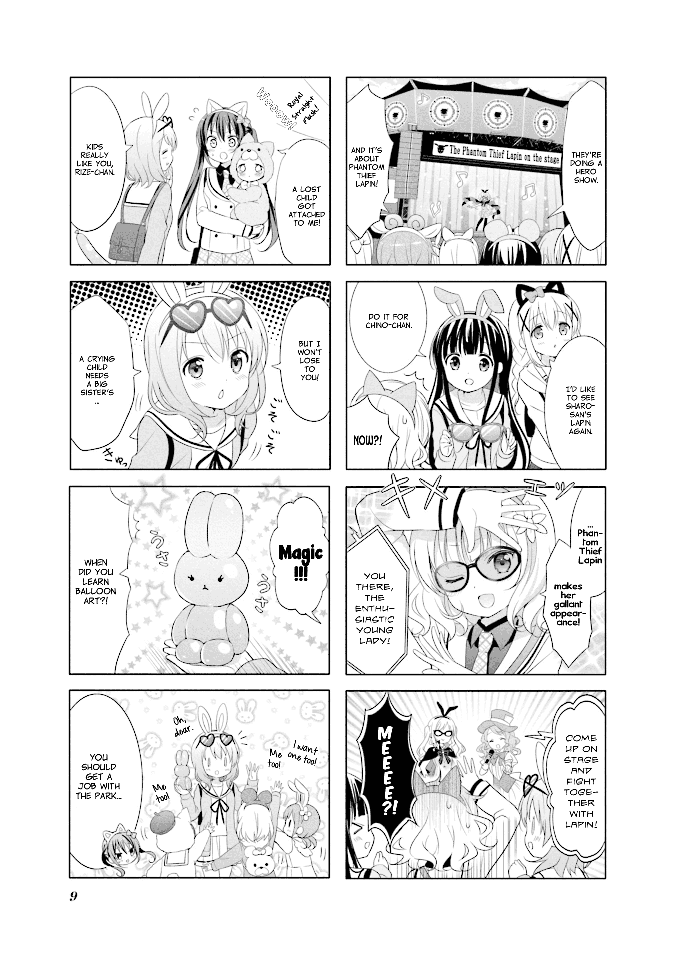Gochuumon wa Usagi Desu ka? chapter 105 page 9