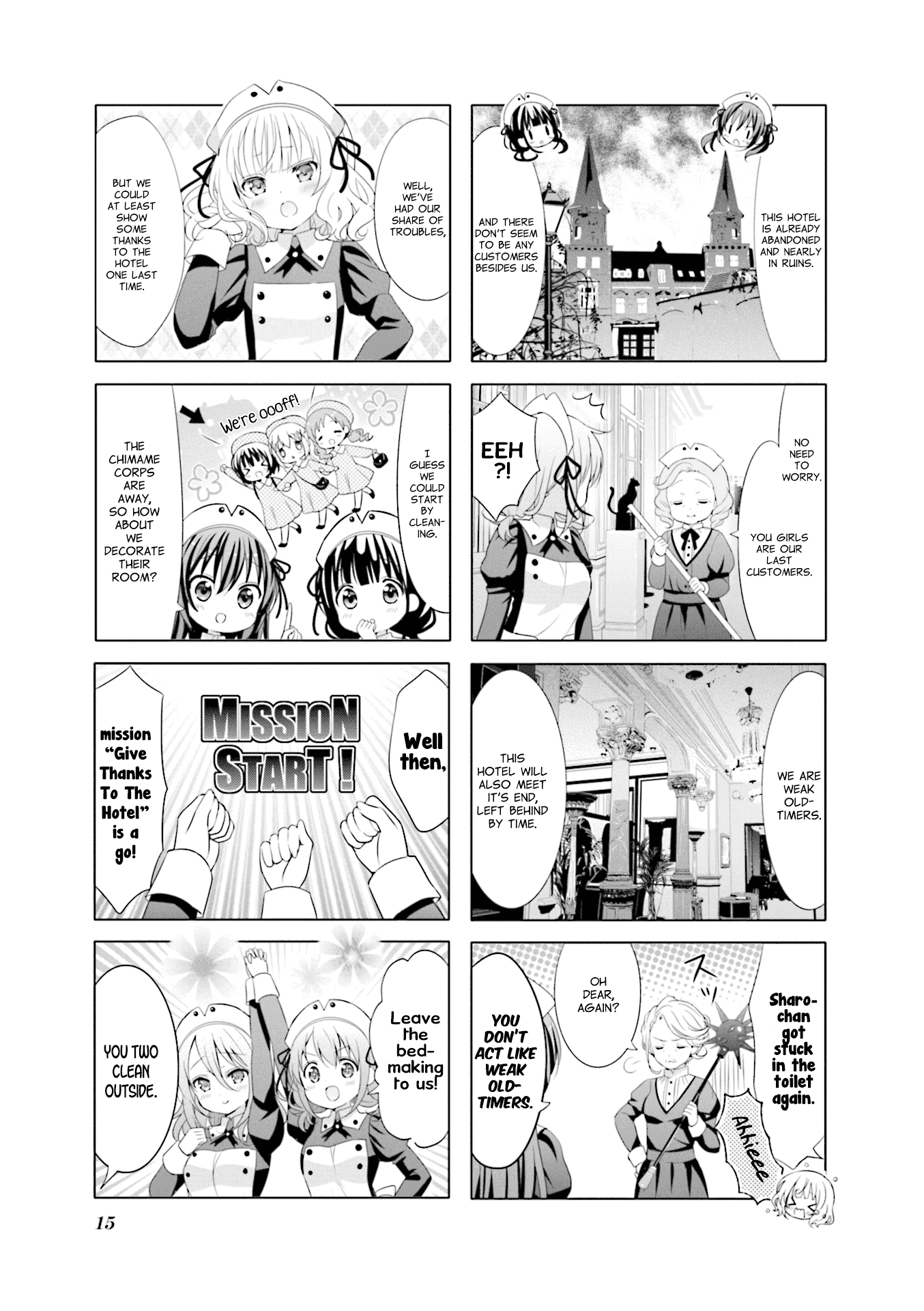 Gochuumon wa Usagi Desu ka? chapter 106 page 3