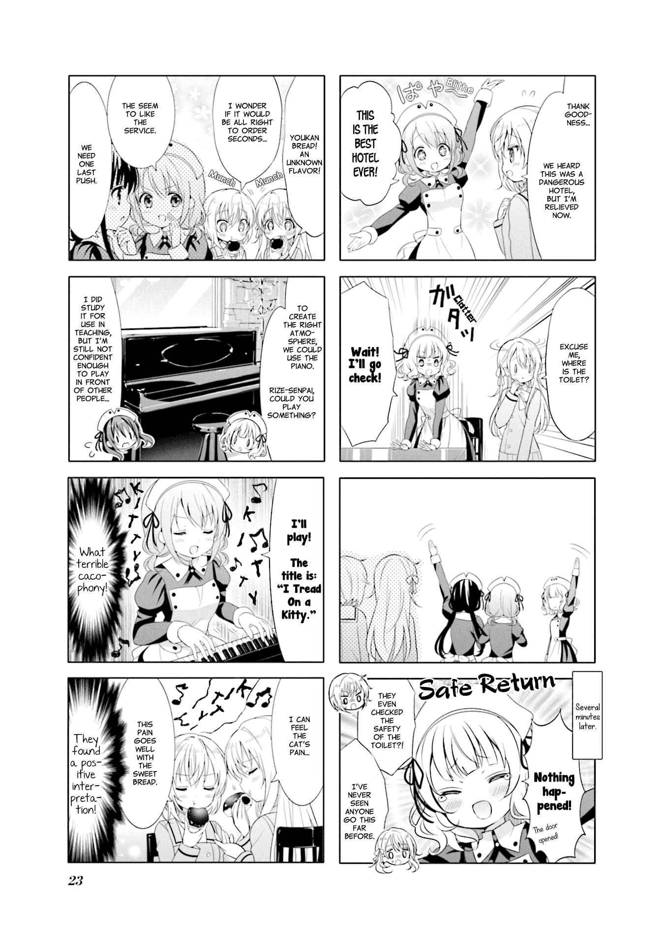 Gochuumon wa Usagi Desu ka? chapter 107 page 3