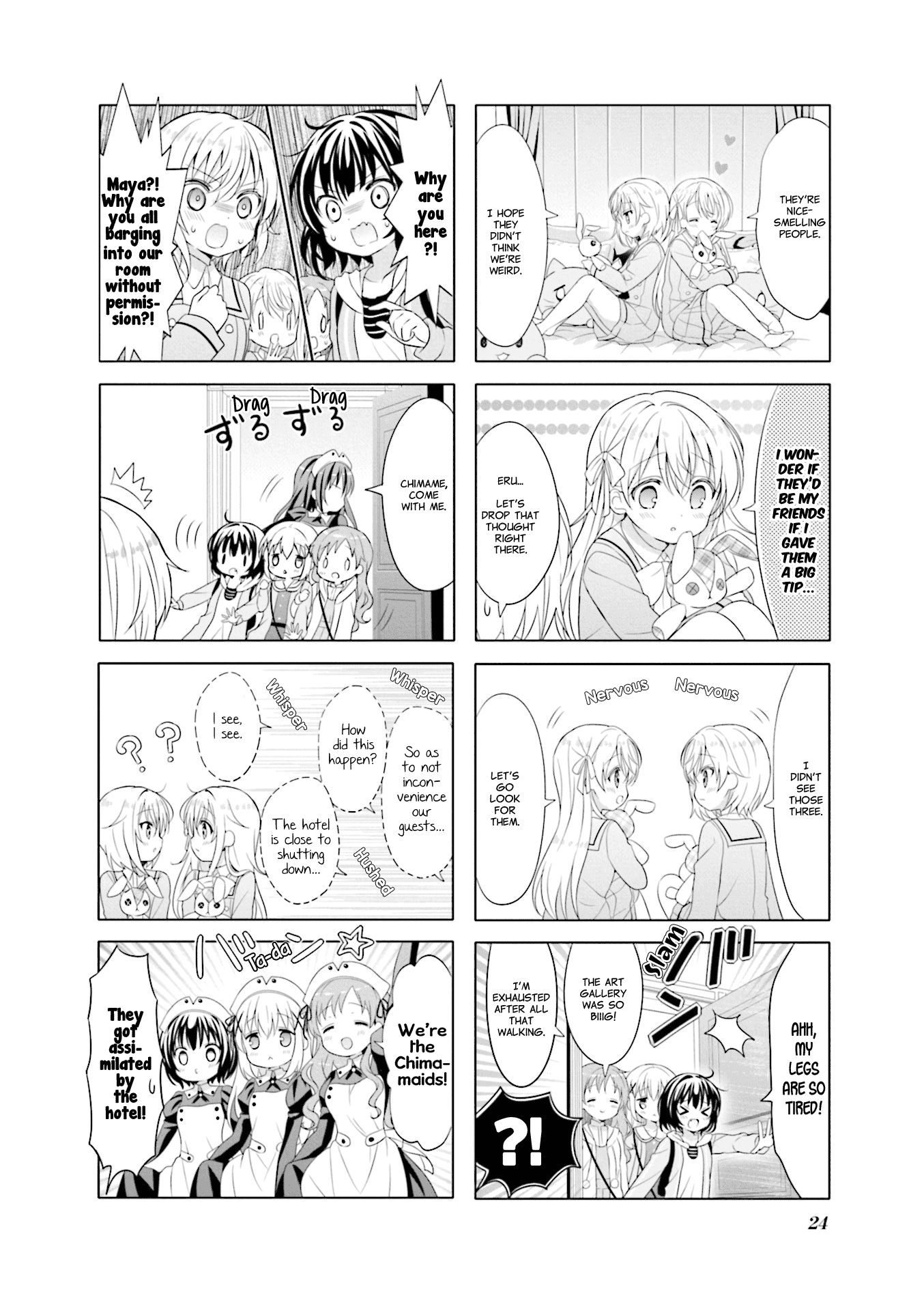 Gochuumon wa Usagi Desu ka? chapter 107 page 4