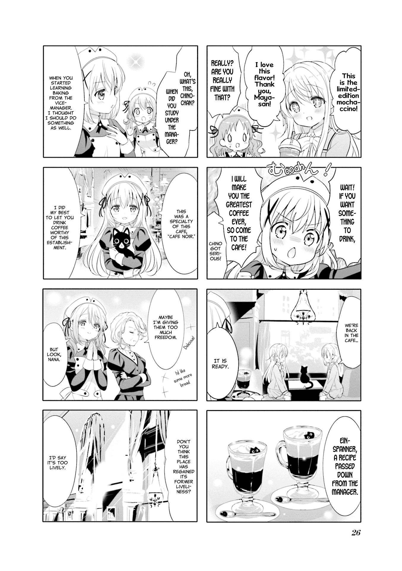 Gochuumon wa Usagi Desu ka? chapter 107 page 6