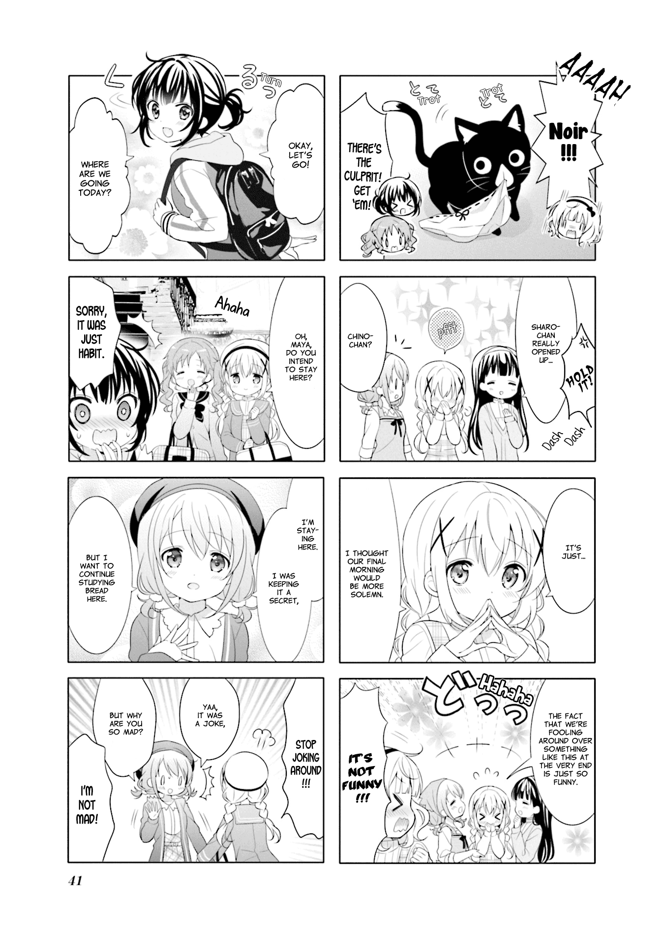 Gochuumon wa Usagi Desu ka? chapter 109 page 3