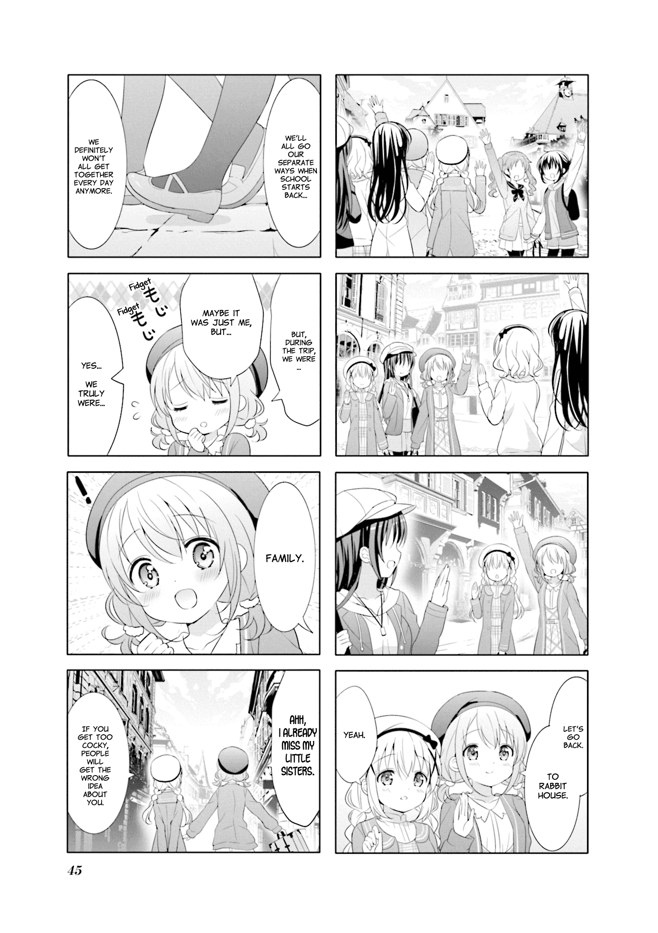 Gochuumon wa Usagi Desu ka? chapter 109 page 7