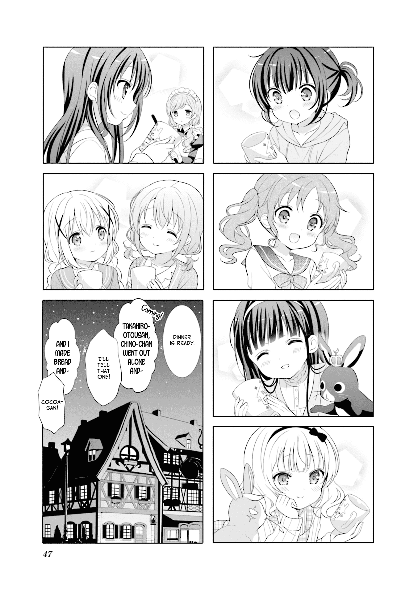 Gochuumon wa Usagi Desu ka? chapter 109 page 9