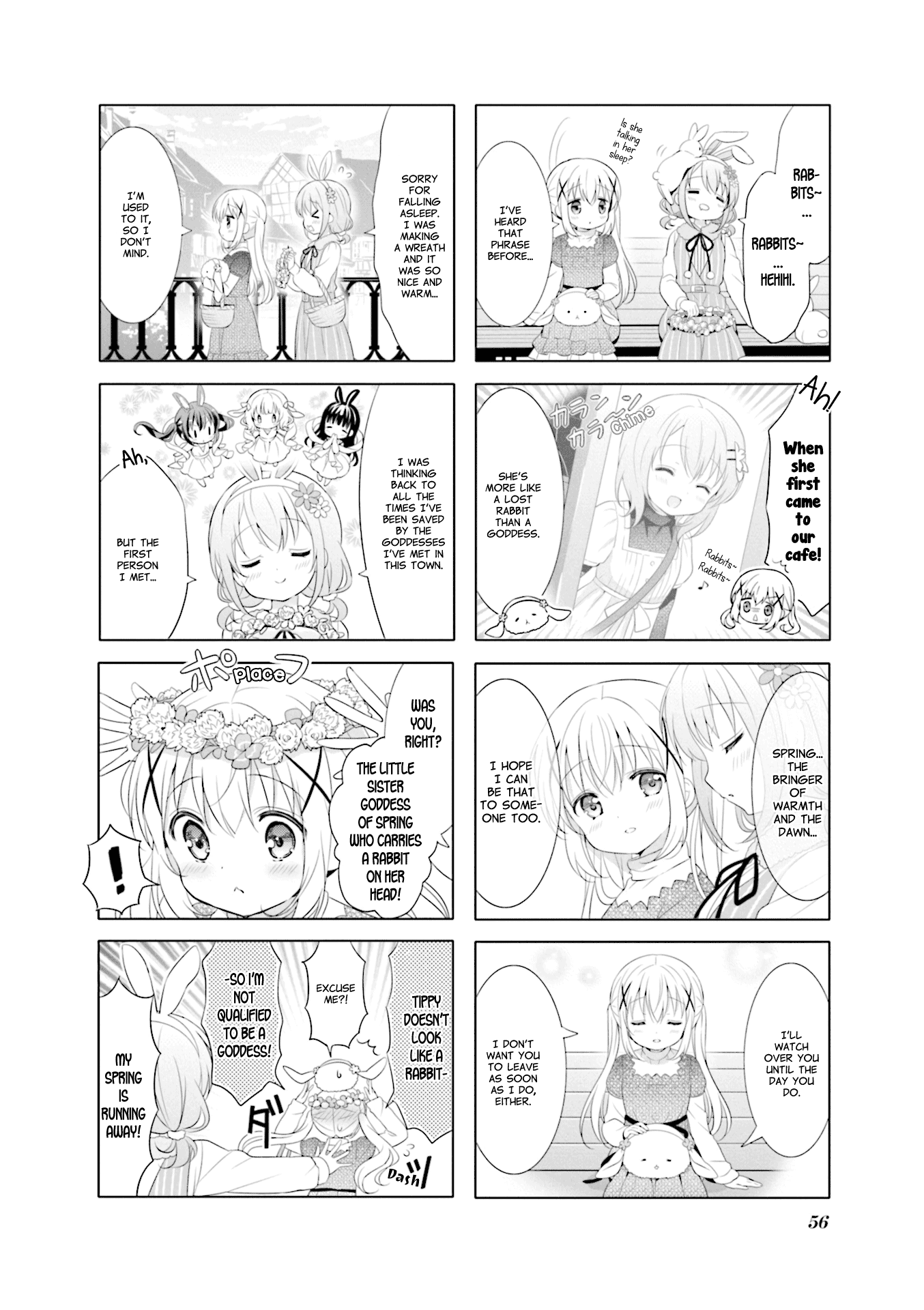 Gochuumon wa Usagi Desu ka? chapter 110 page 8