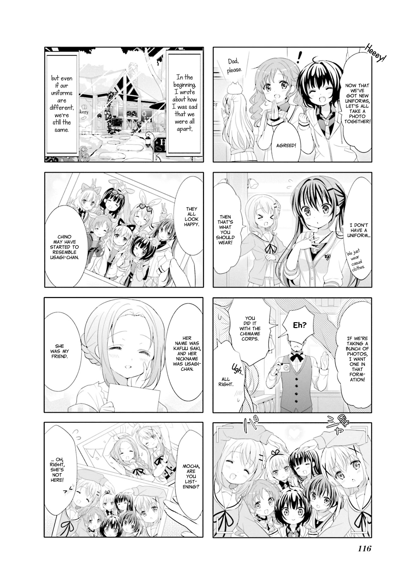 Gochuumon wa Usagi Desu ka? chapter 117 page 8