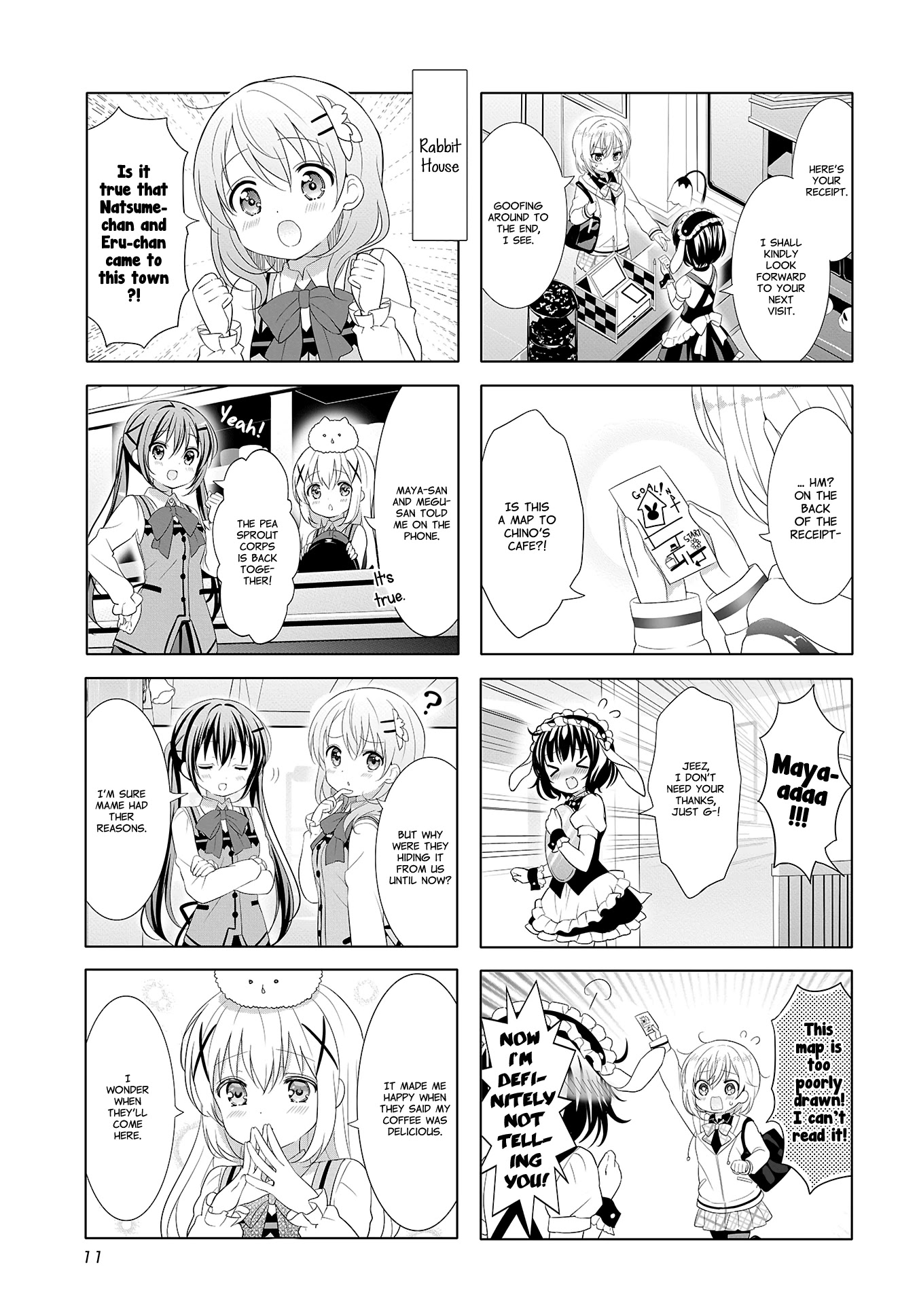 Gochuumon wa Usagi Desu ka? chapter 119 page 9