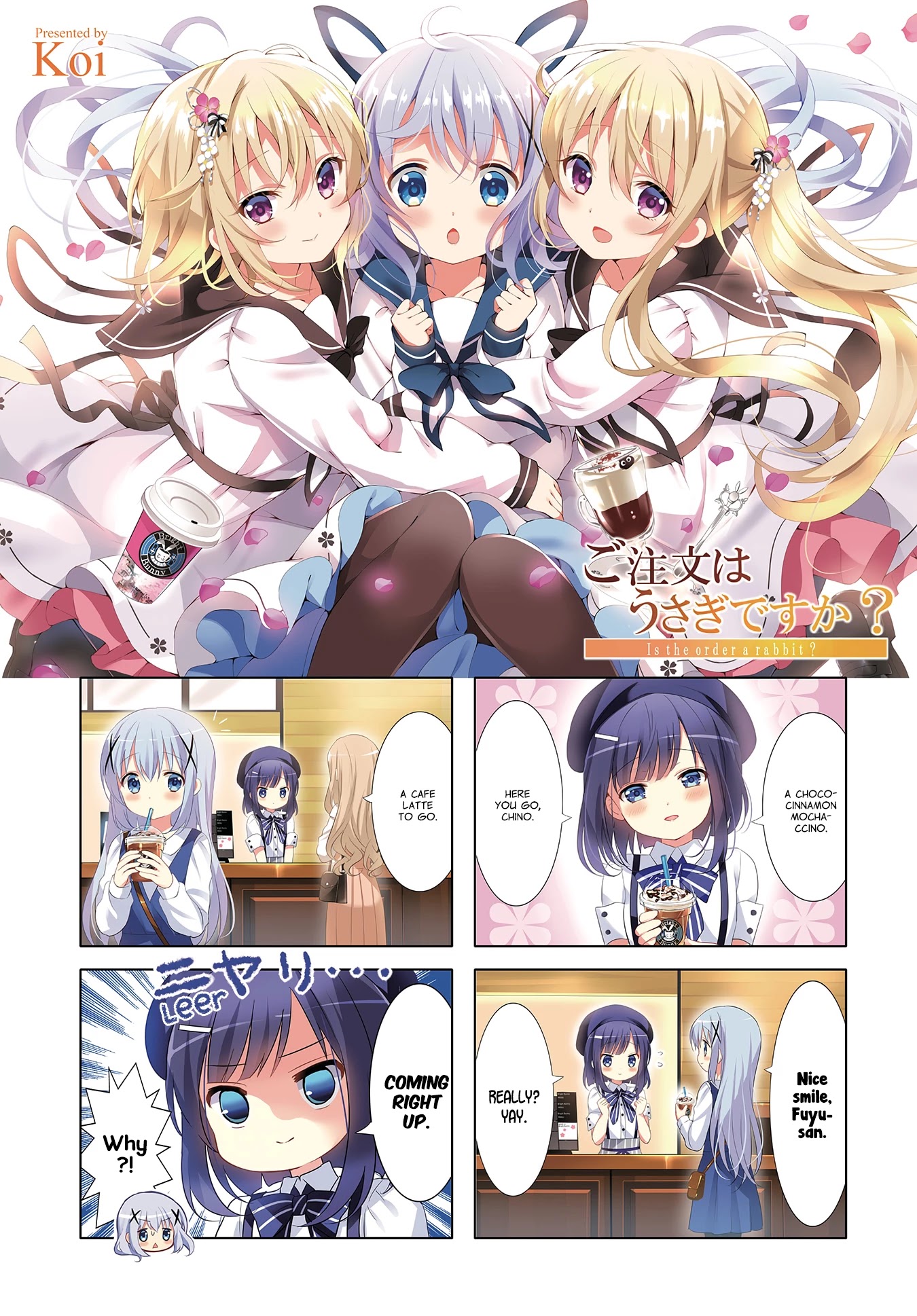 Gochuumon wa Usagi Desu ka? chapter 120 page 2