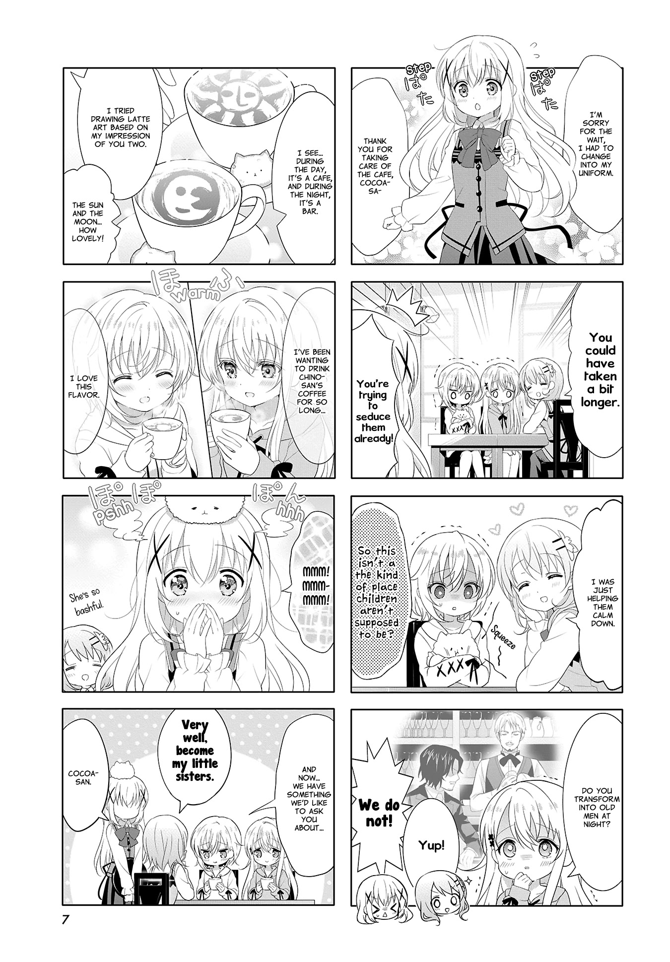 Gochuumon wa Usagi Desu ka? chapter 120 page 4