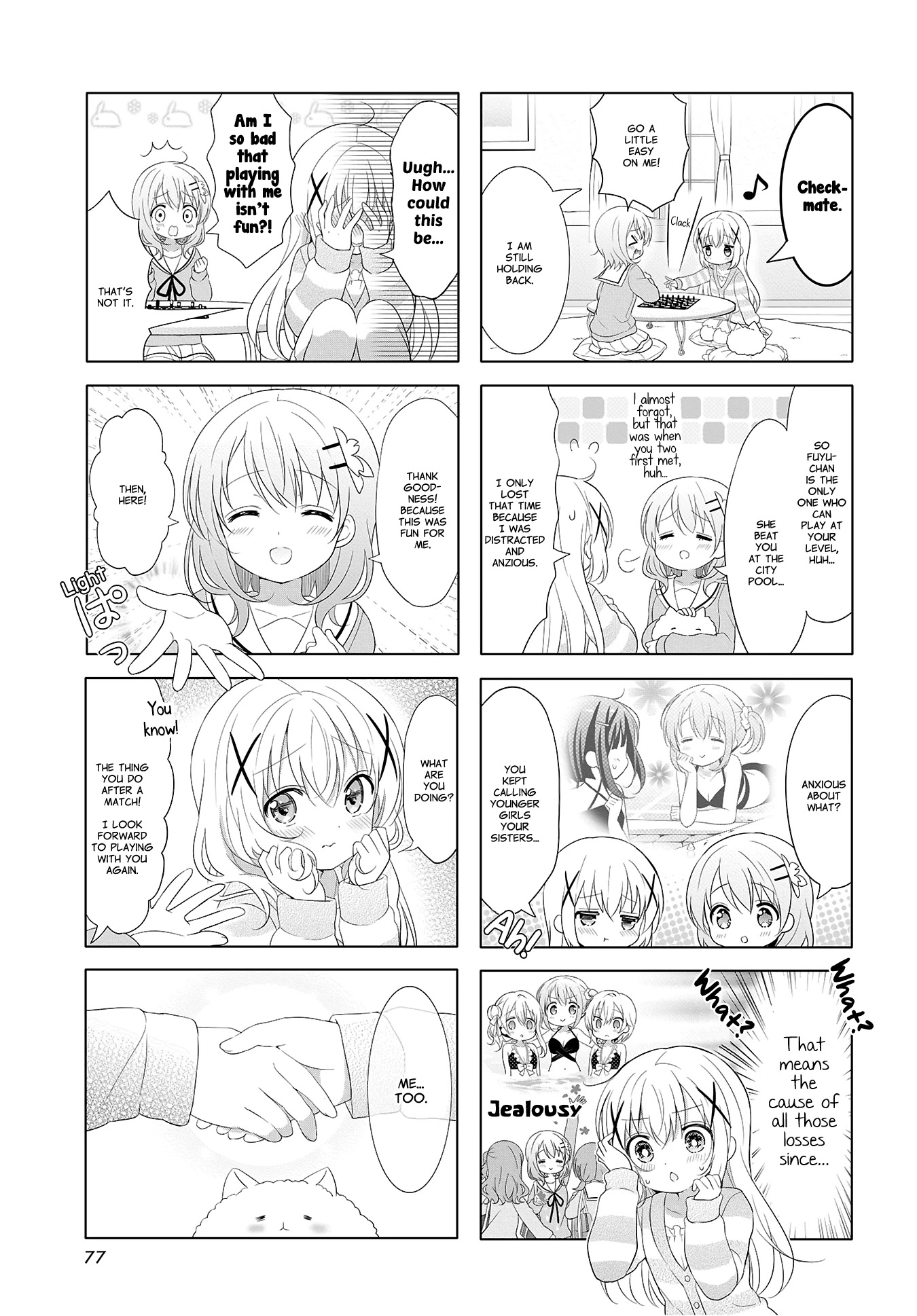 Gochuumon wa Usagi Desu ka? chapter 121 page 8