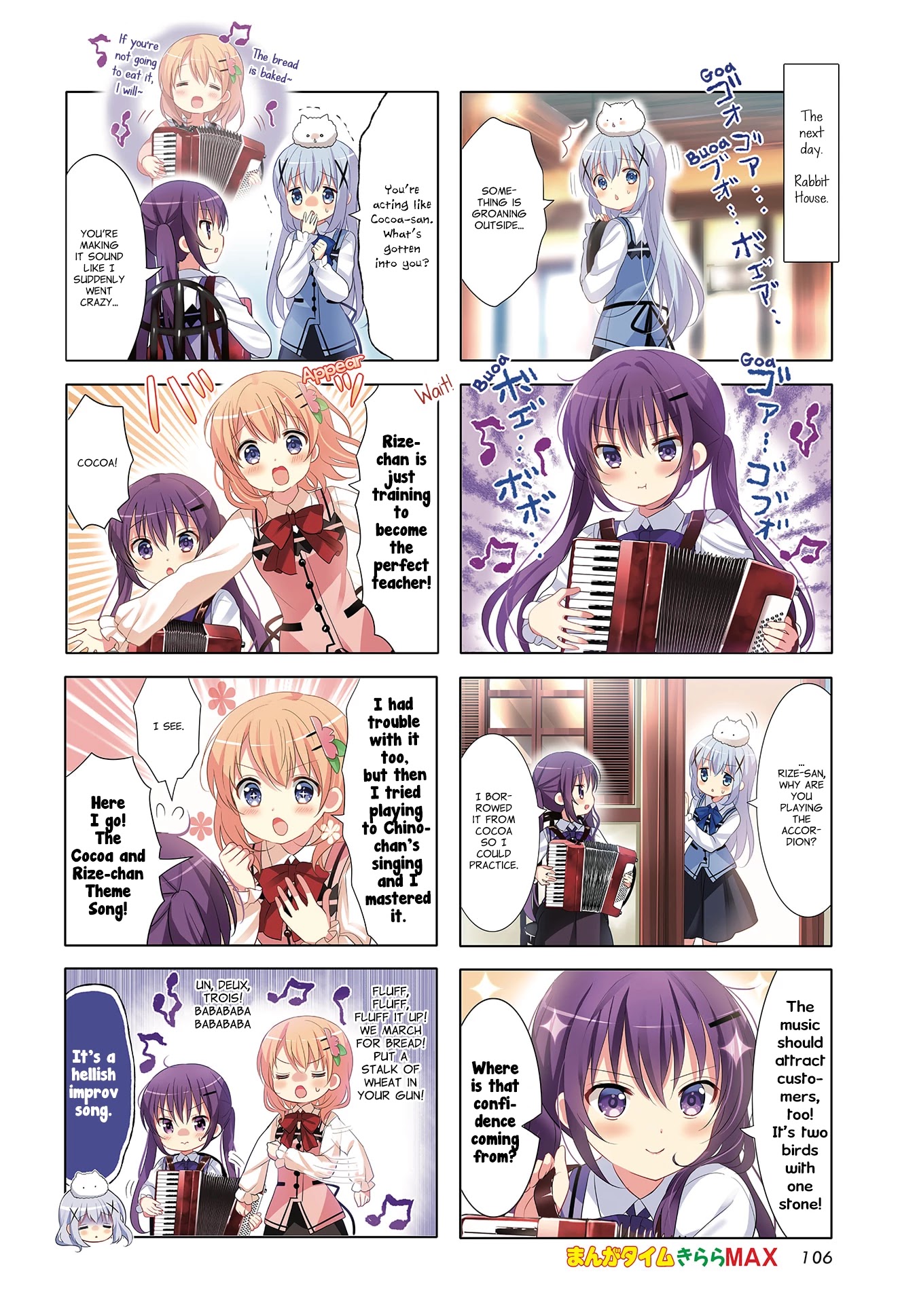 Gochuumon wa Usagi Desu ka? chapter 124 page 2