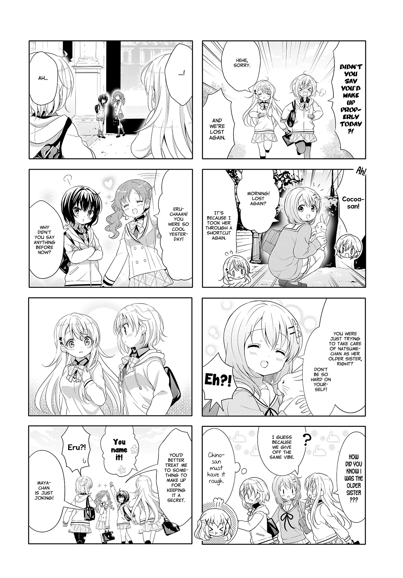 Gochuumon wa Usagi Desu ka? chapter 126 page 8