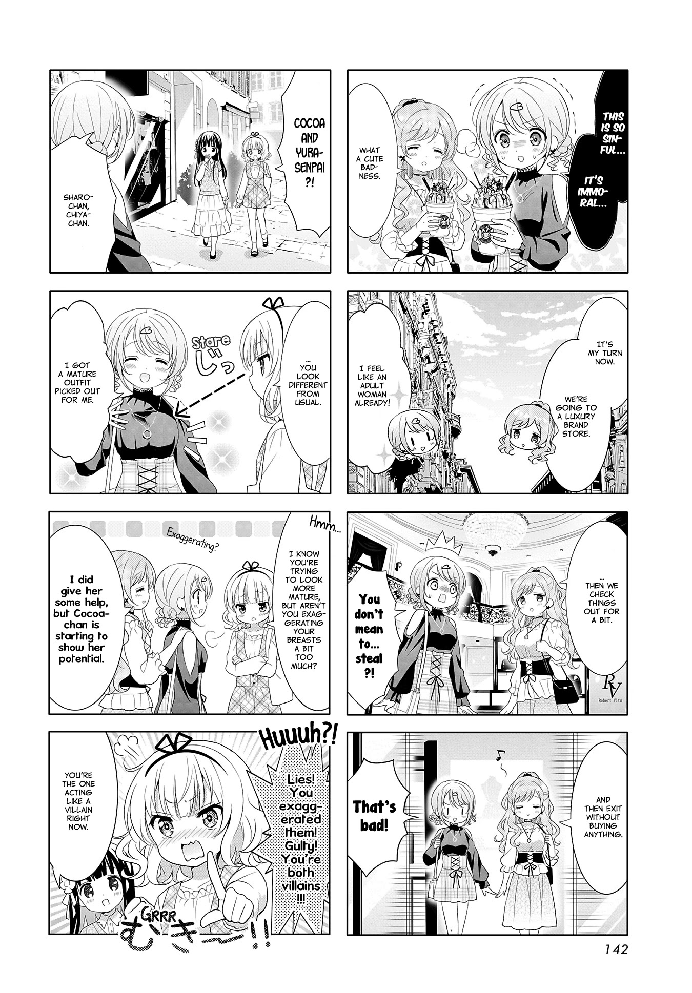 Gochuumon wa Usagi Desu ka? chapter 127 page 4