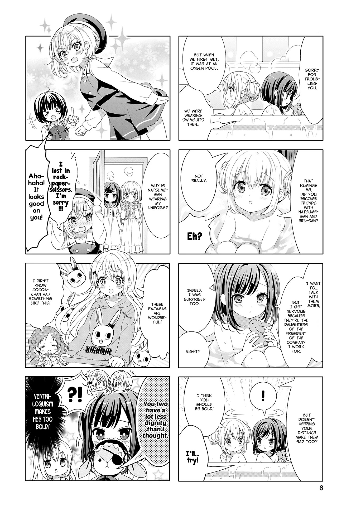 Gochuumon wa Usagi Desu ka? chapter 128 page 4