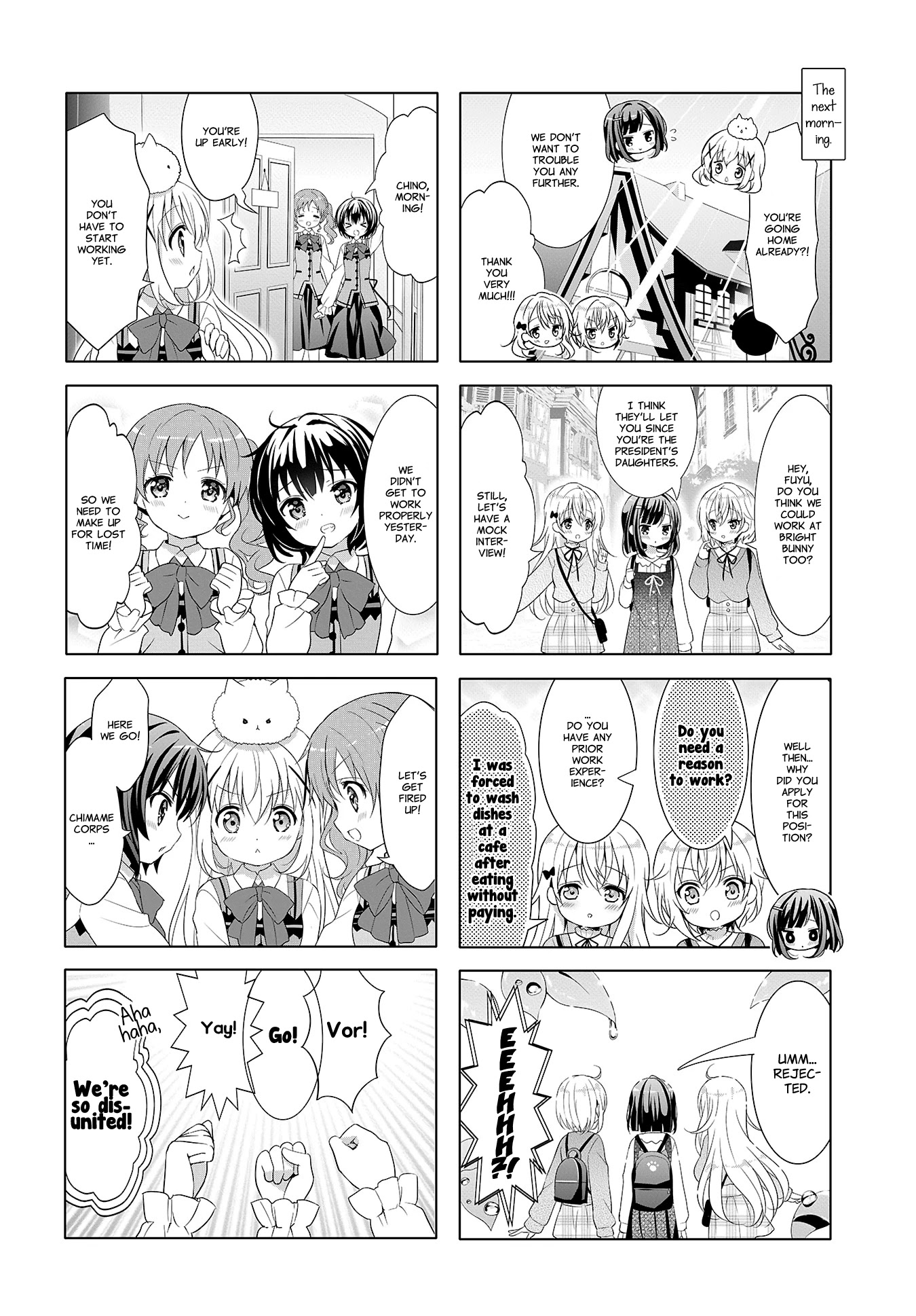 Gochuumon wa Usagi Desu ka? chapter 128 page 8