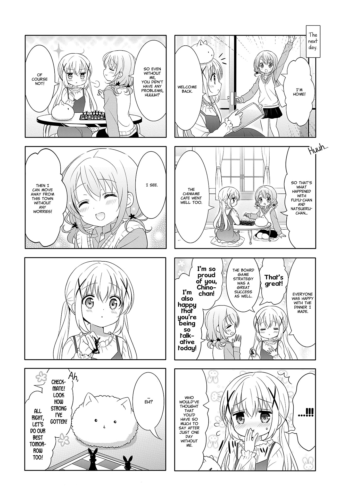 Gochuumon wa Usagi Desu ka? chapter 129 page 8