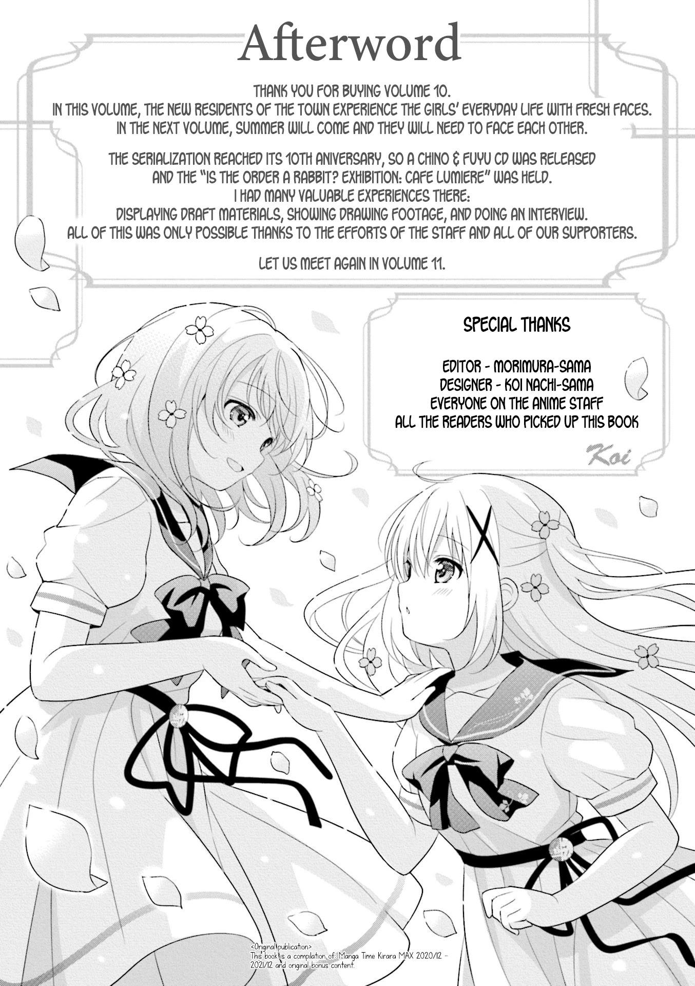 Gochuumon wa Usagi Desu ka? chapter 130 page 13