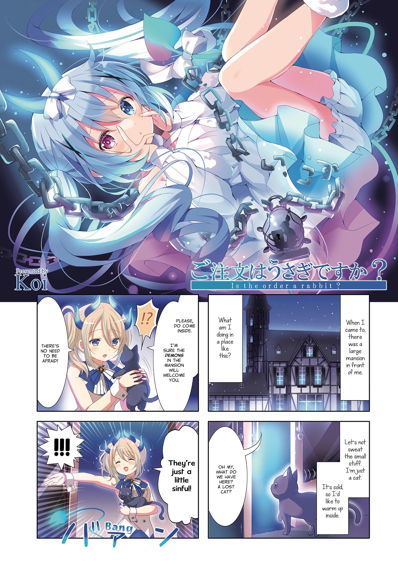 Gochuumon wa Usagi Desu ka? chapter 130 page 3