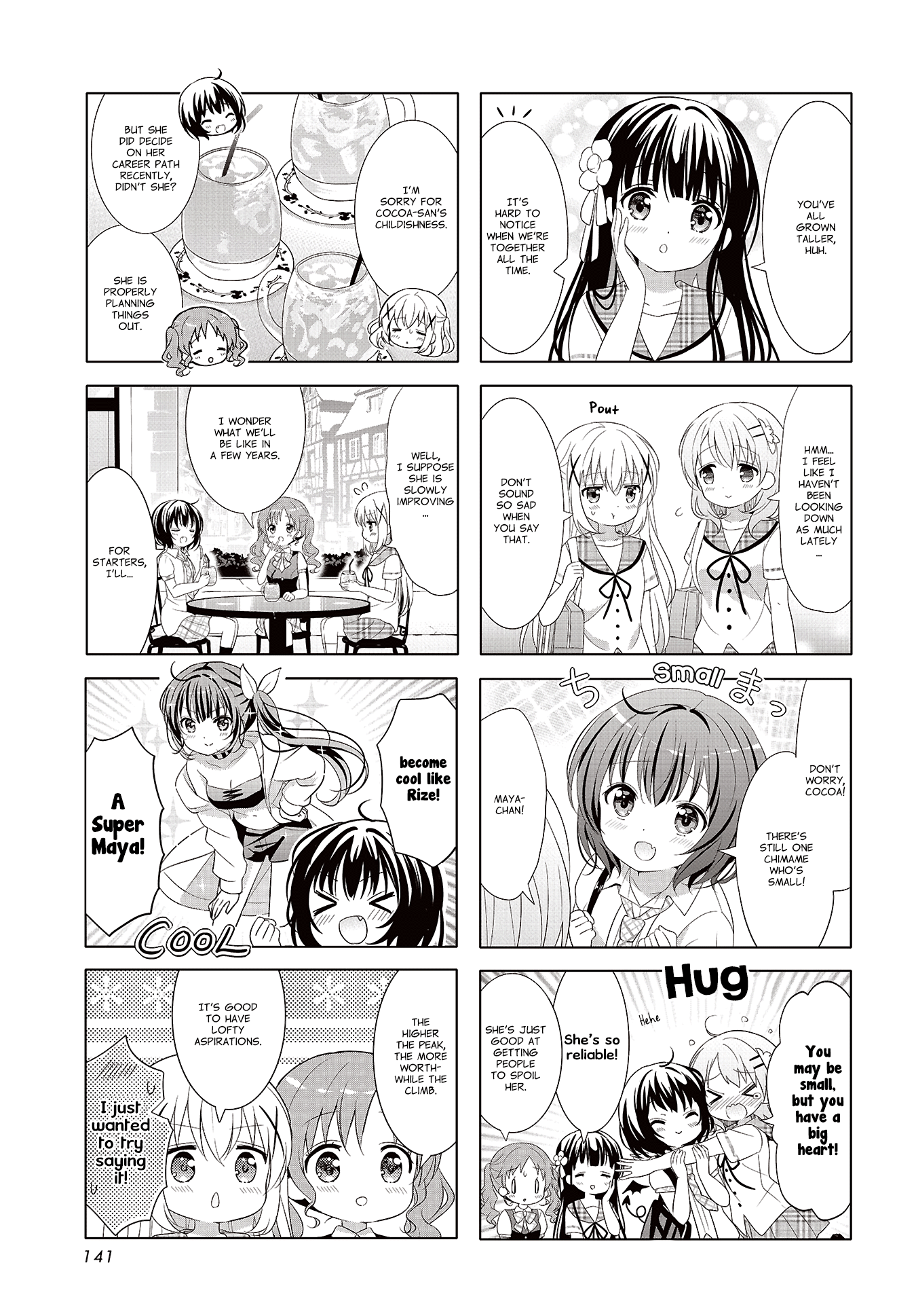 Gochuumon wa Usagi Desu ka? chapter 133 page 3