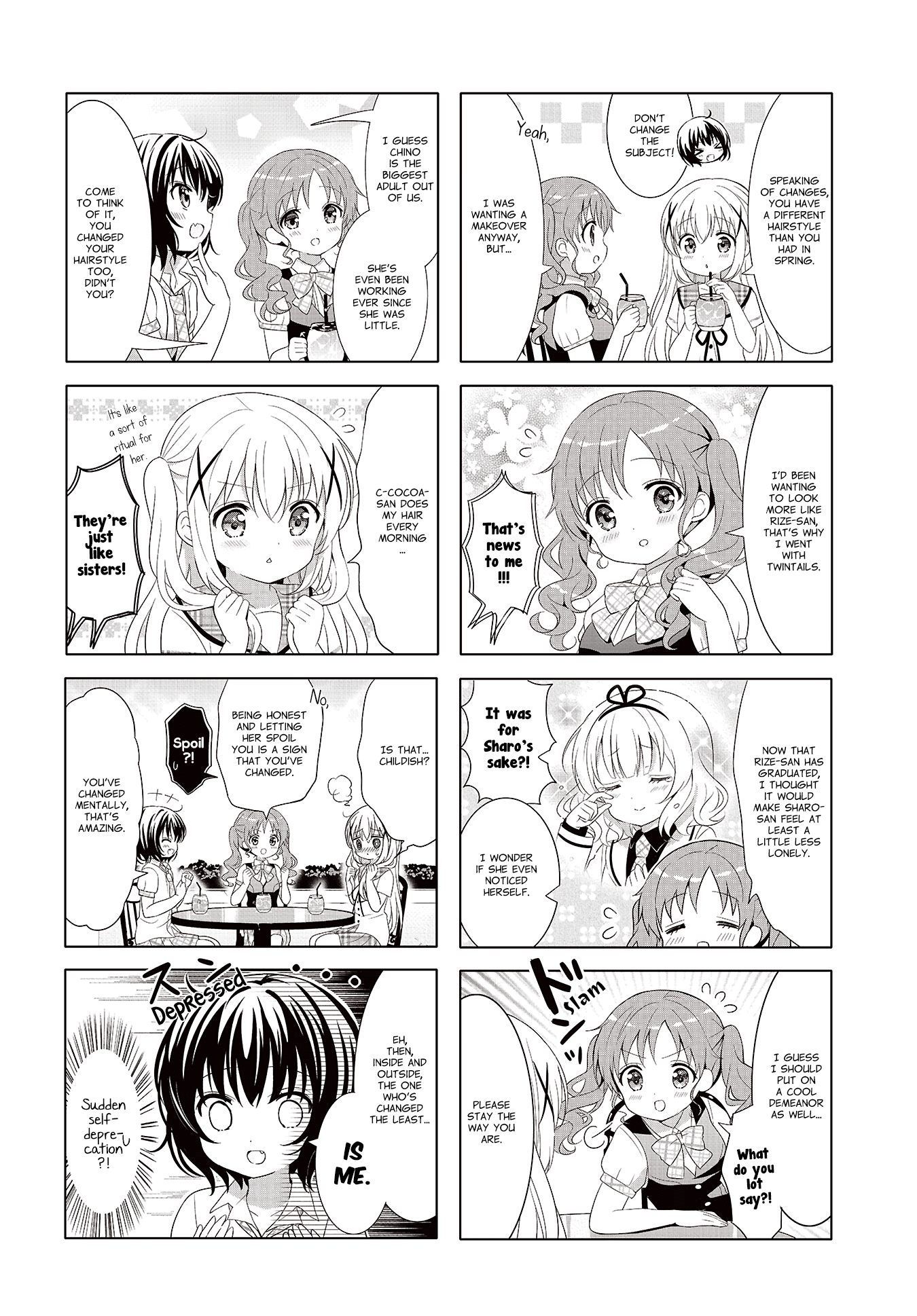 Gochuumon wa Usagi Desu ka? chapter 133 page 4