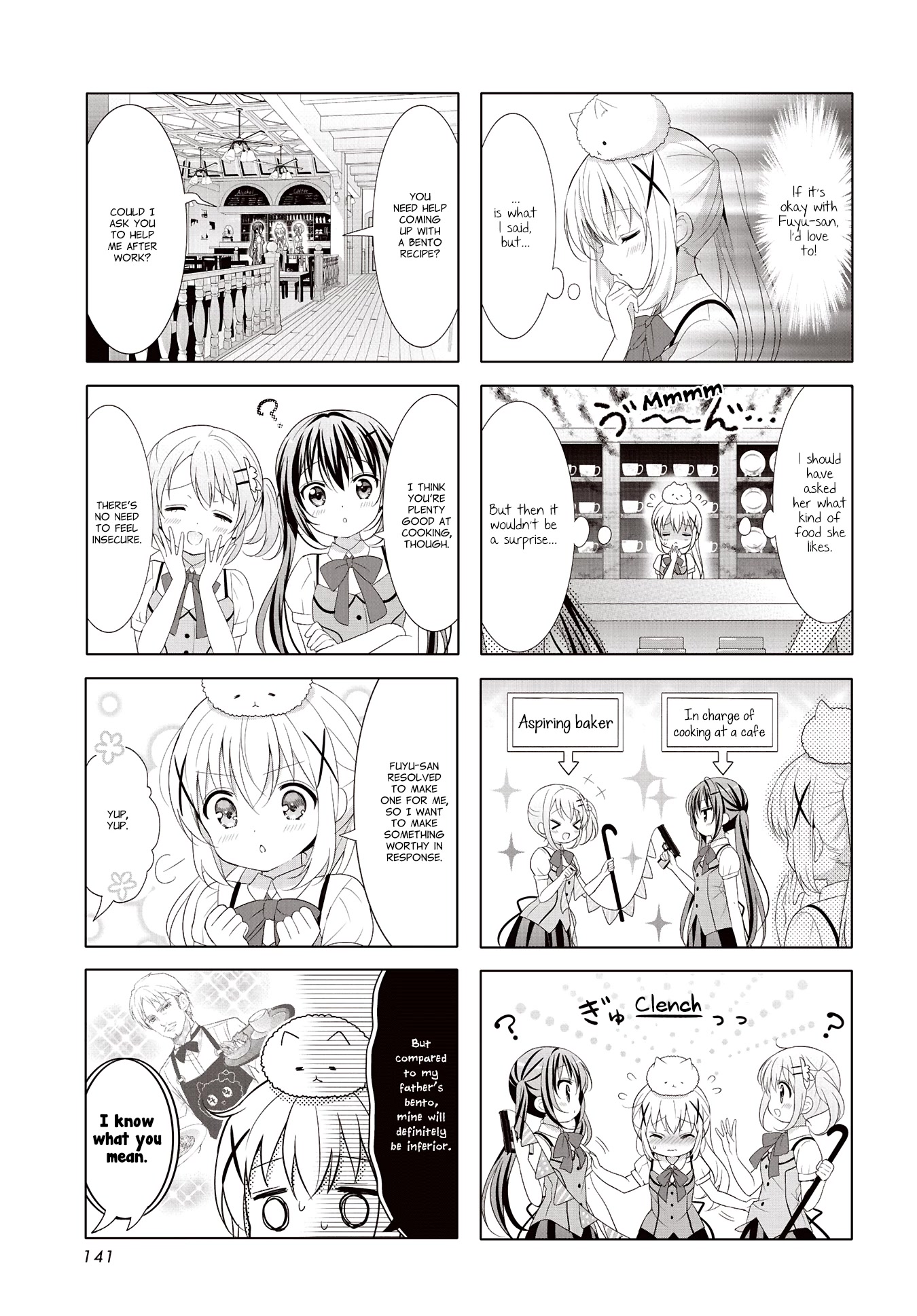 Gochuumon wa Usagi Desu ka? chapter 134 page 3