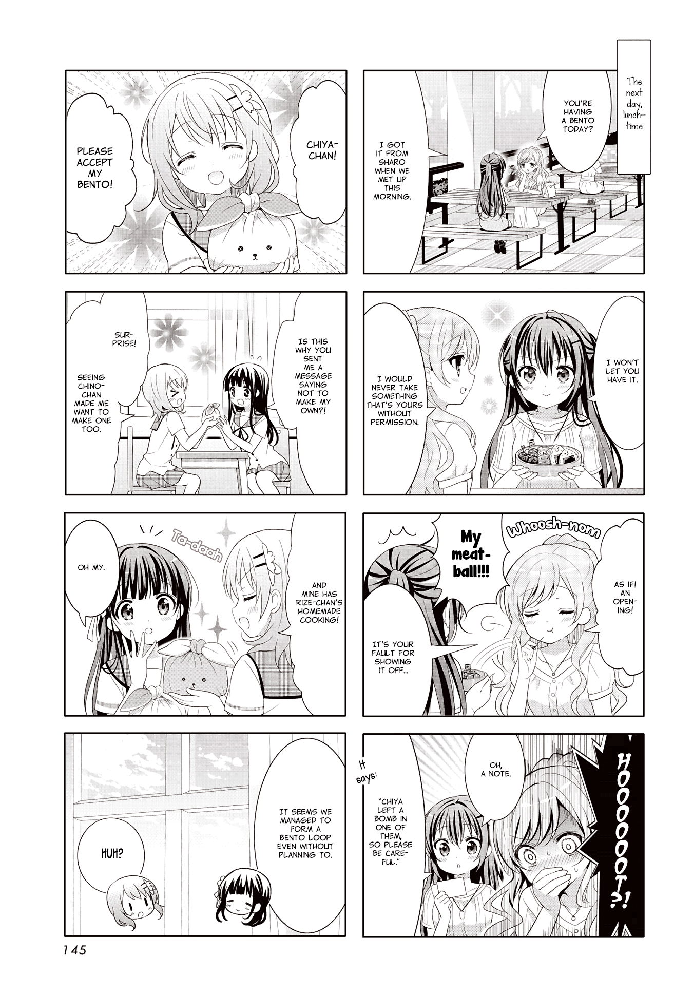 Gochuumon wa Usagi Desu ka? chapter 134 page 7