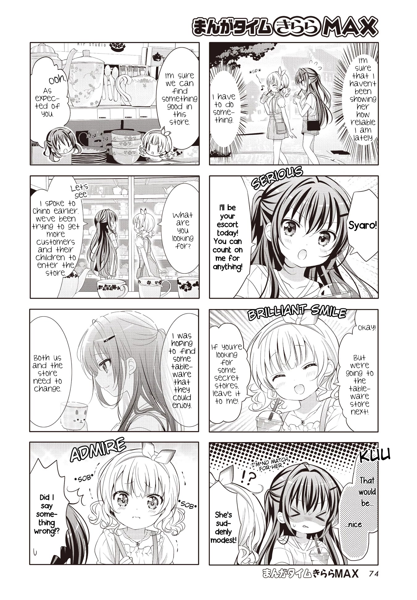 Gochuumon wa Usagi Desu ka? chapter 136 page 4