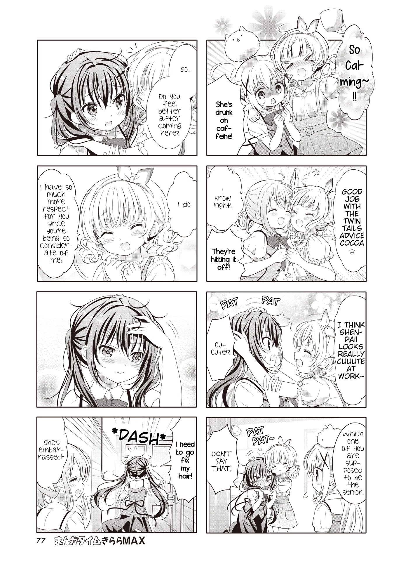 Gochuumon wa Usagi Desu ka? chapter 136 page 7