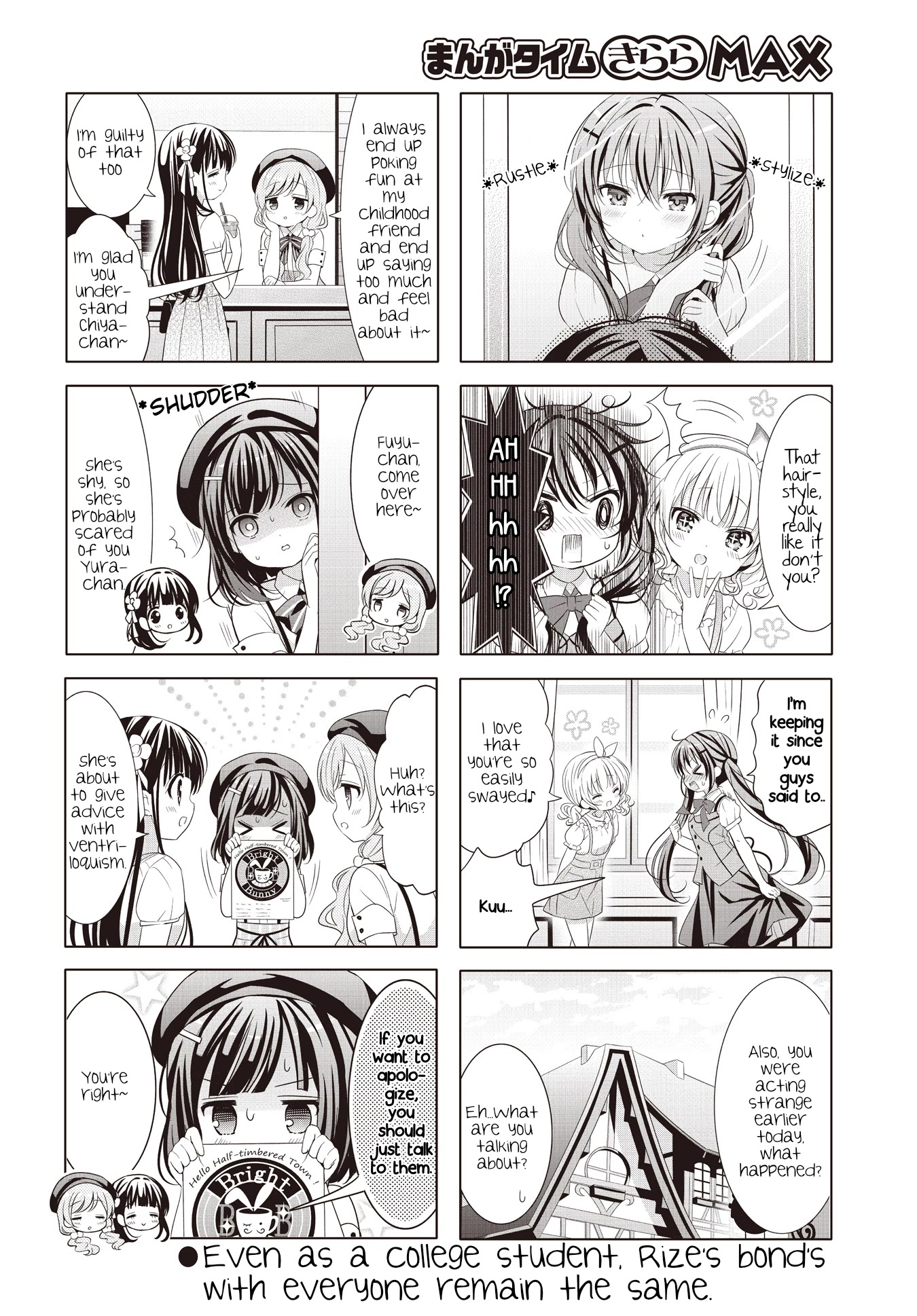 Gochuumon wa Usagi Desu ka? chapter 136 page 8