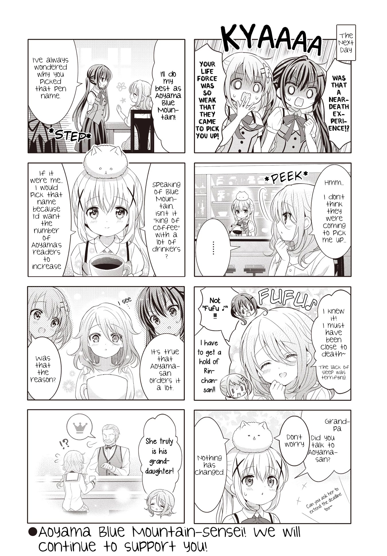 Gochuumon wa Usagi Desu ka? chapter 137 page 8