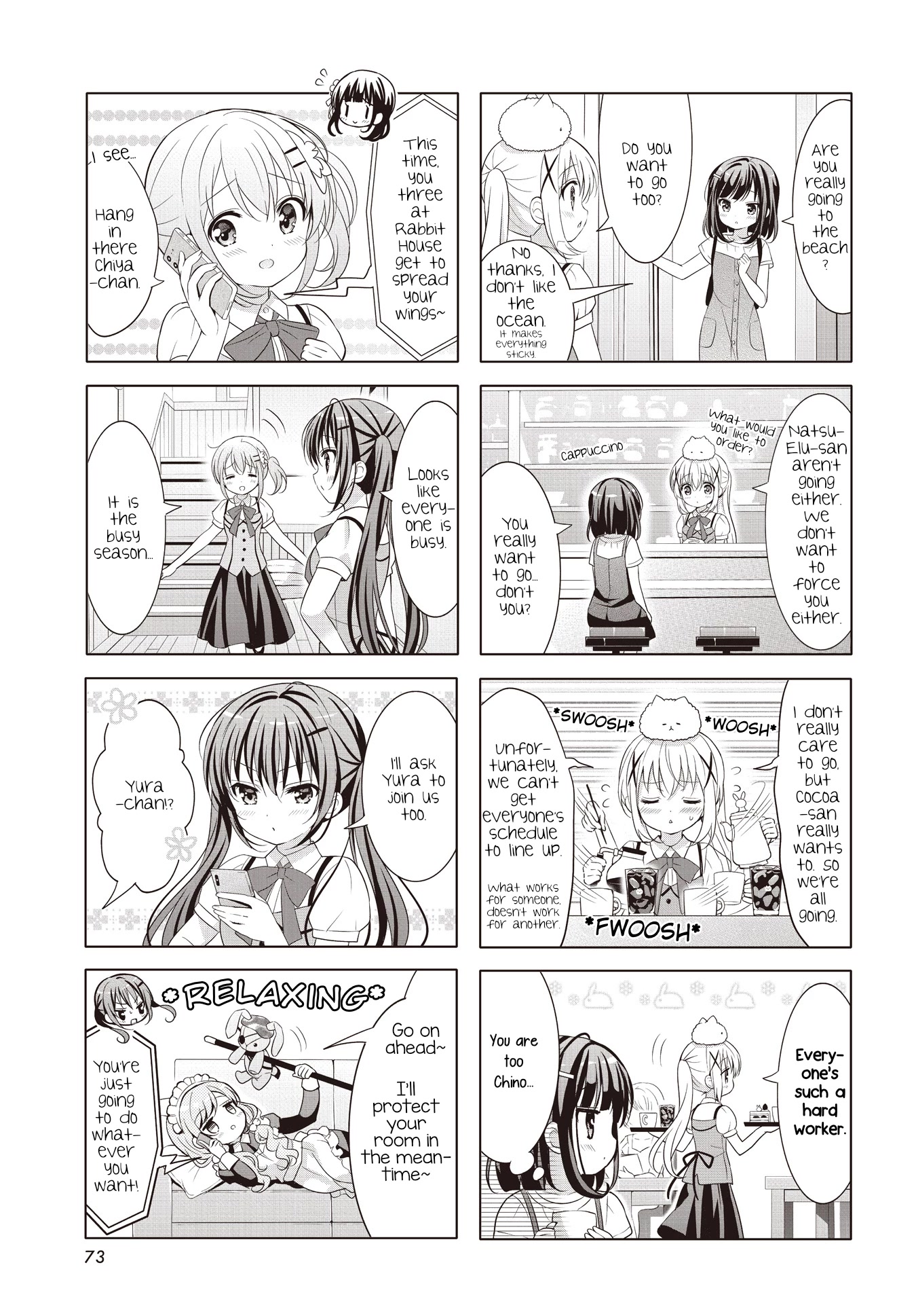 Gochuumon wa Usagi Desu ka? chapter 139 page 3