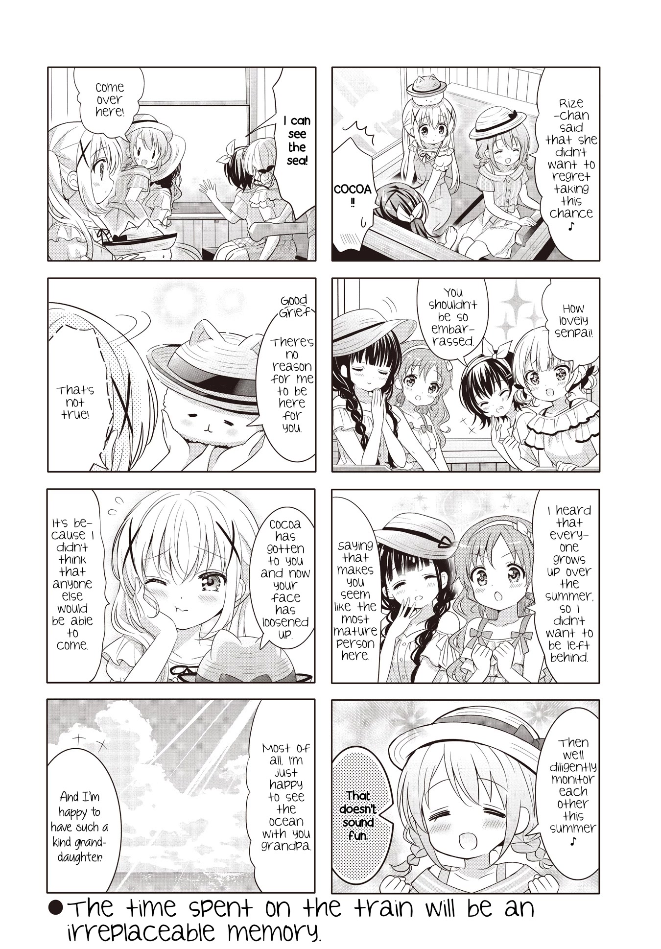 Gochuumon wa Usagi Desu ka? chapter 139 page 8